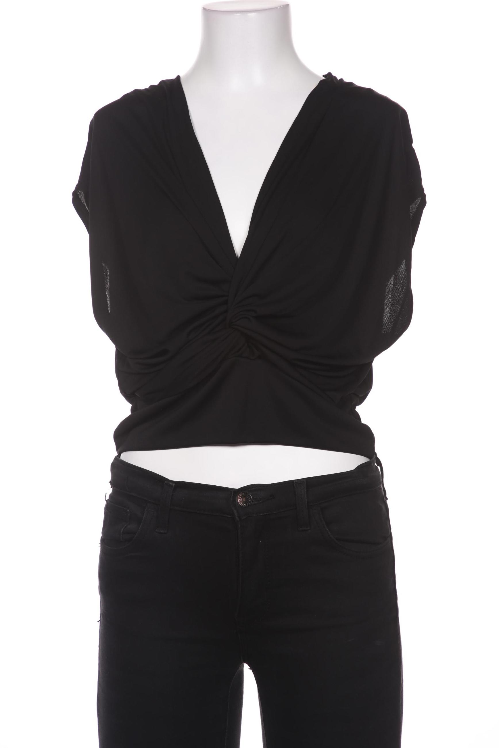 

Mango Damen T-Shirt, schwarz, Gr. 36