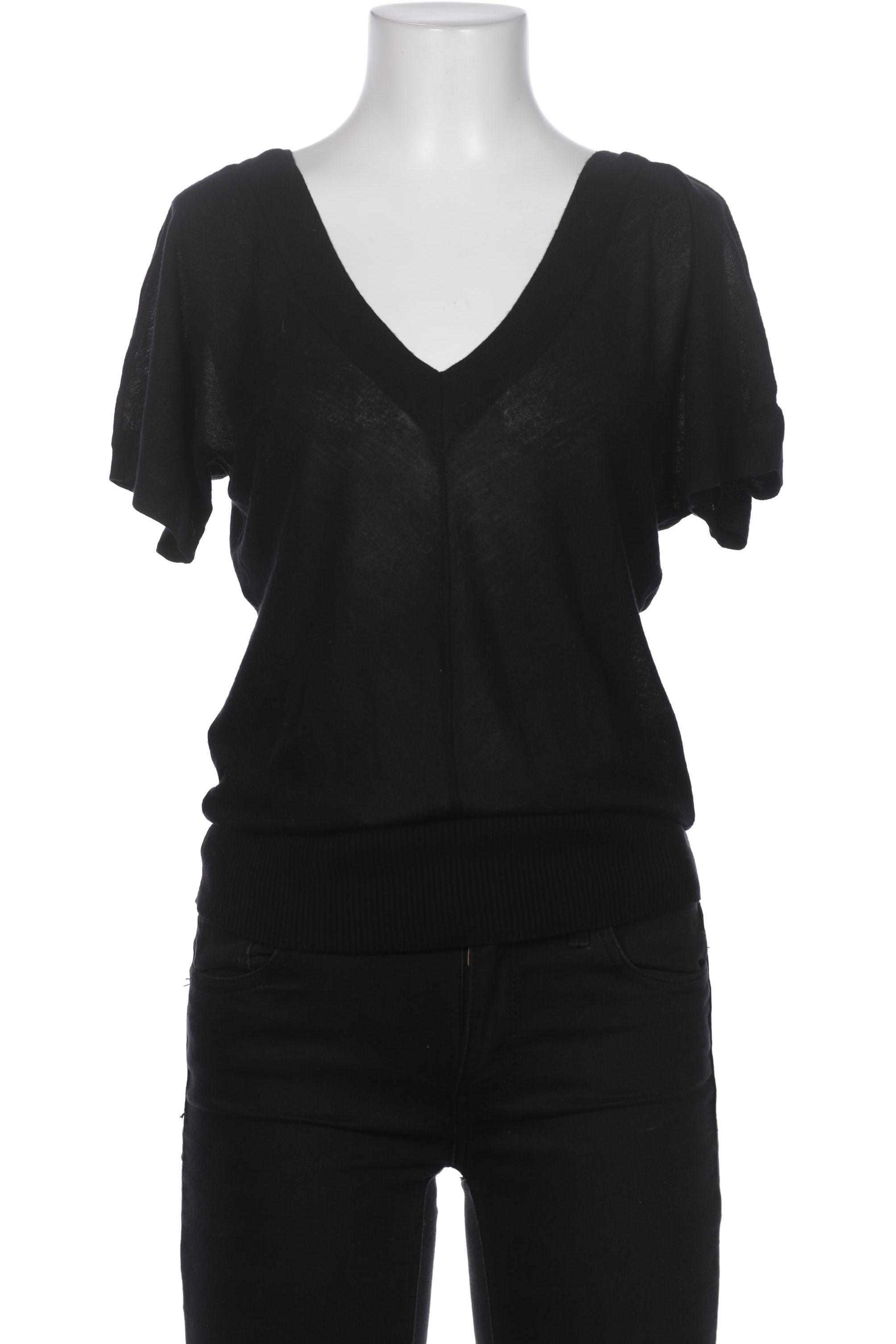 

Mango Damen T-Shirt, schwarz, Gr. 38