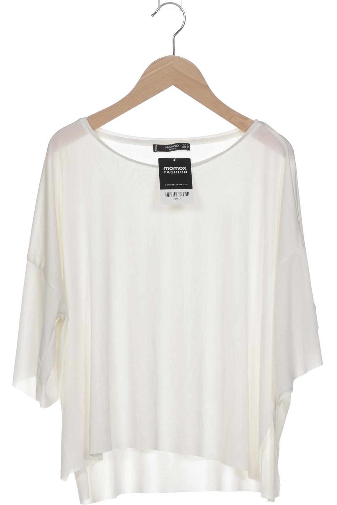 

Mango Damen T-Shirt, cremeweiß, Gr. 36