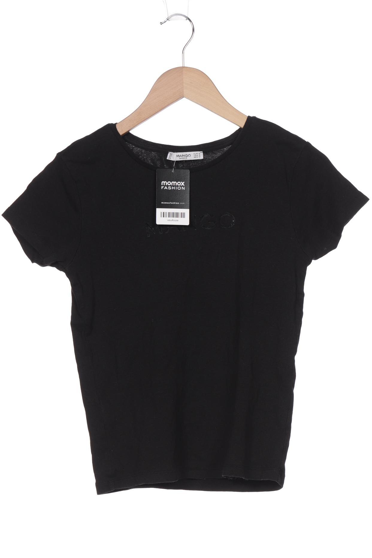

Mango Damen T-Shirt, schwarz, Gr. 38