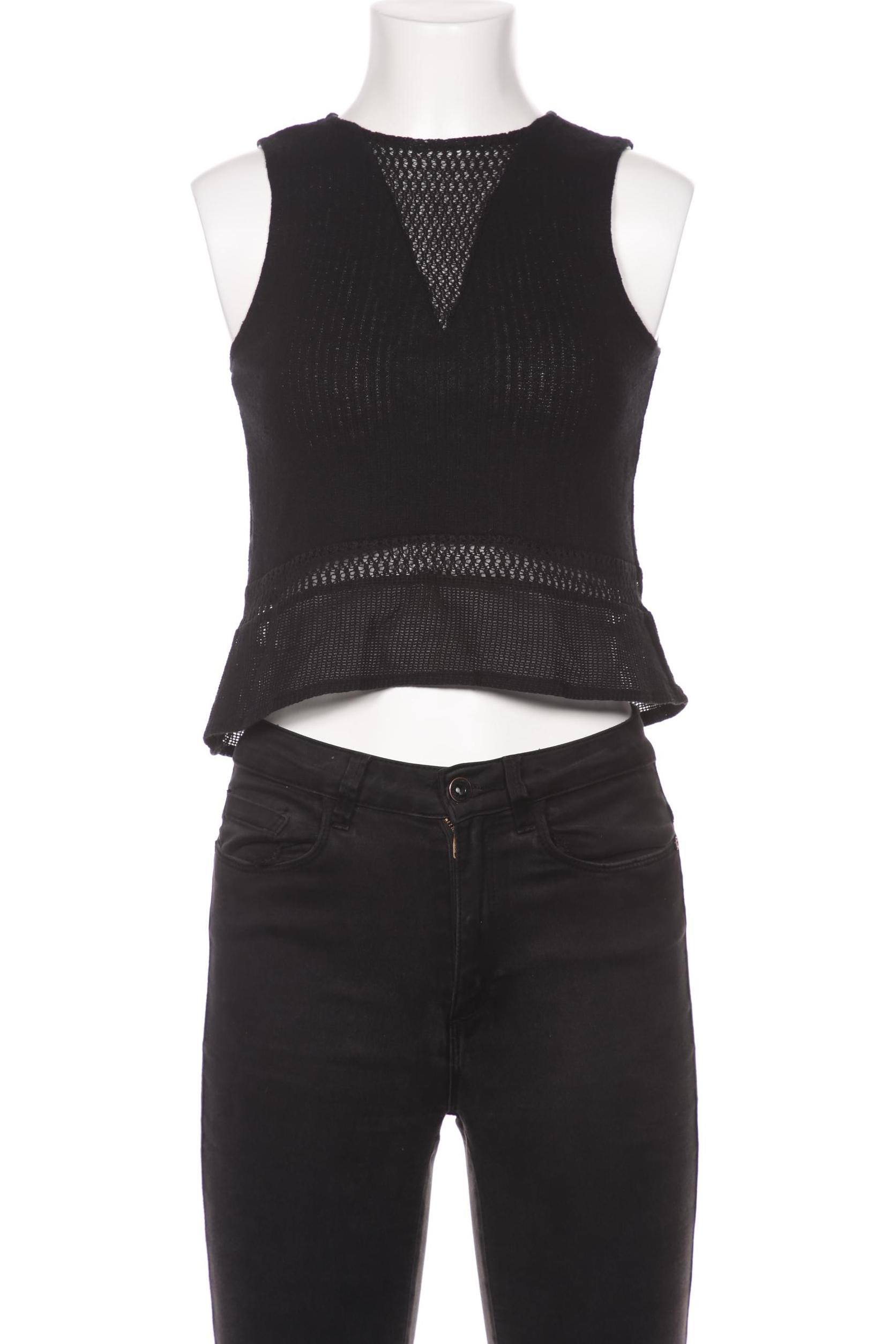 

Mango Damen Top, schwarz, Gr. 36