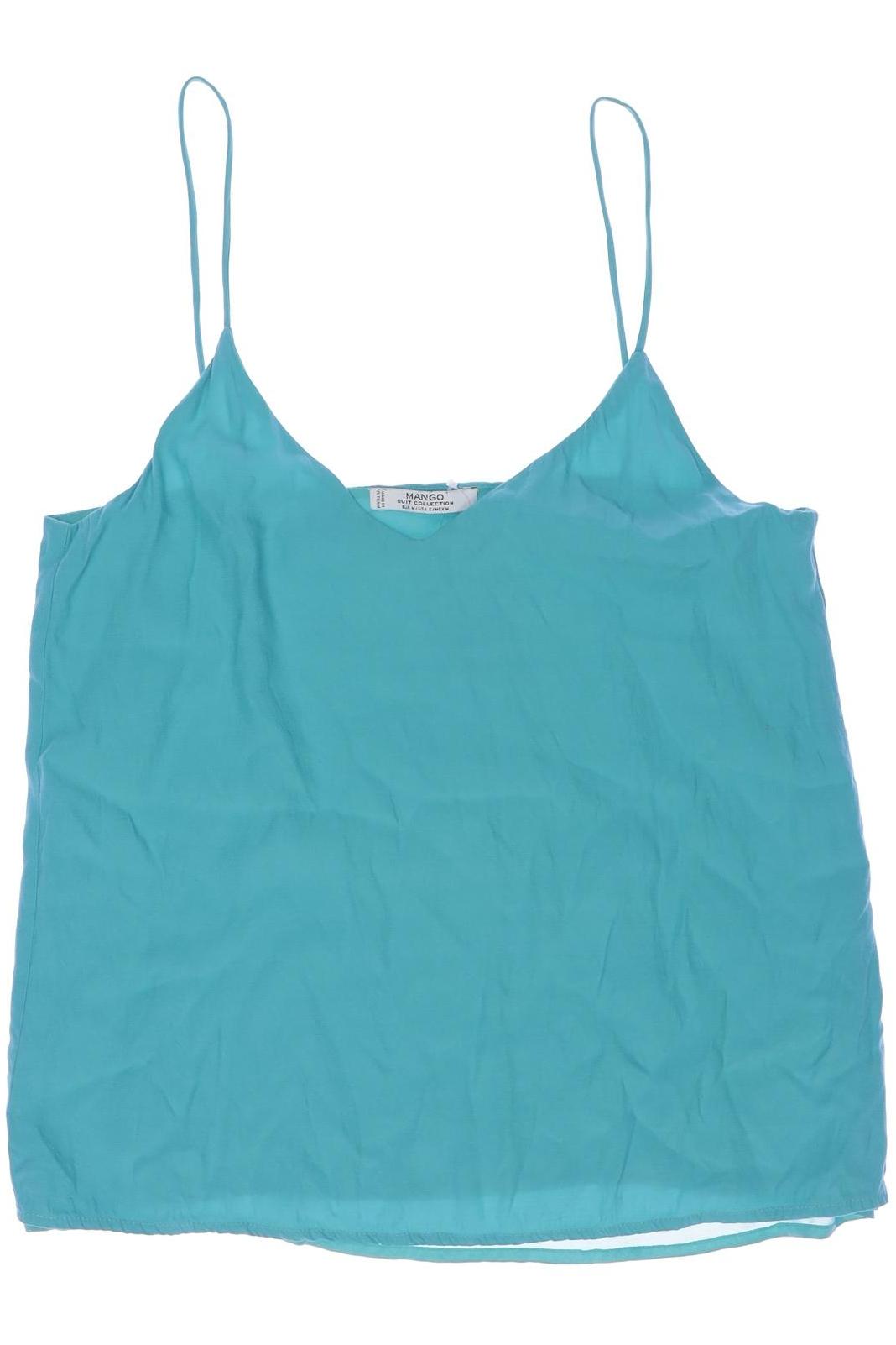 

Mango Damen Top, blau, Gr. 38