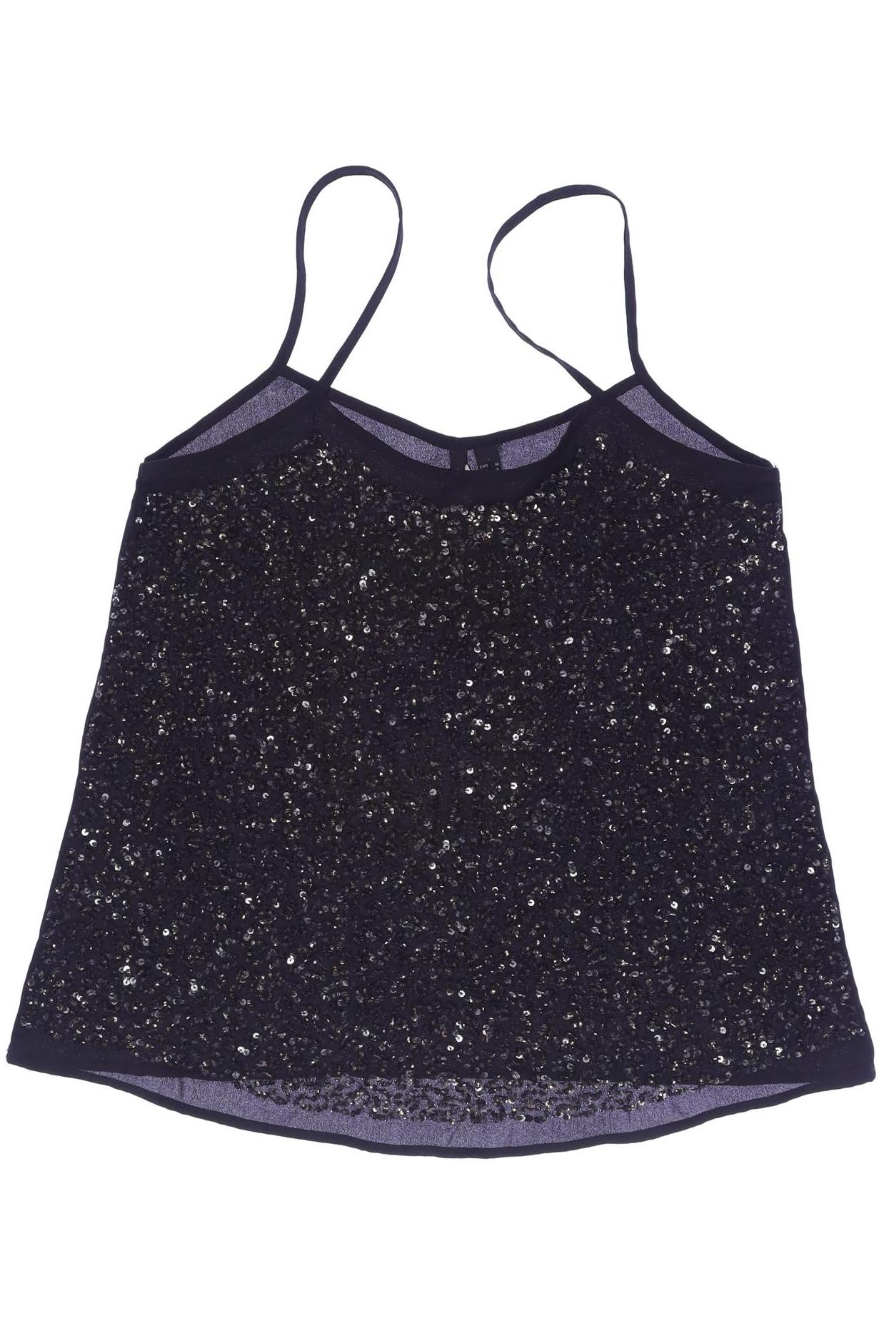 

Mango Damen Top, schwarz, Gr. 38