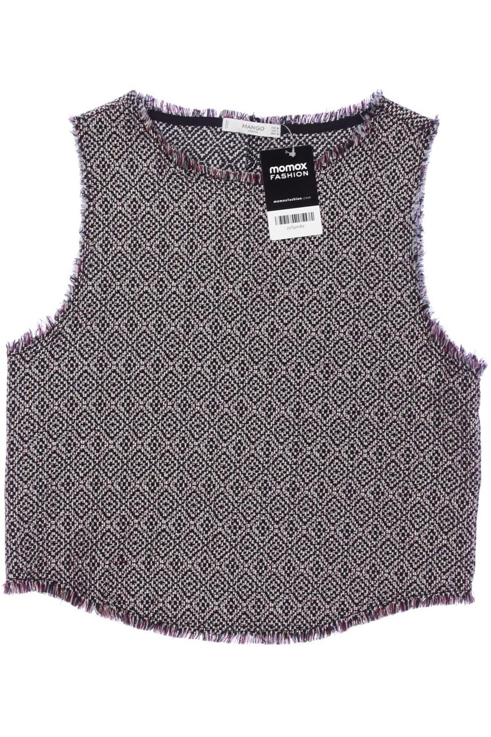 

Mango Damen Top, bordeaux, Gr. 38