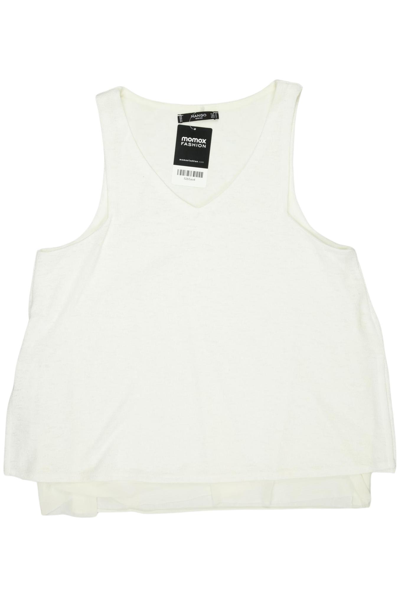 

Mango Damen Top, weiß, Gr. 38