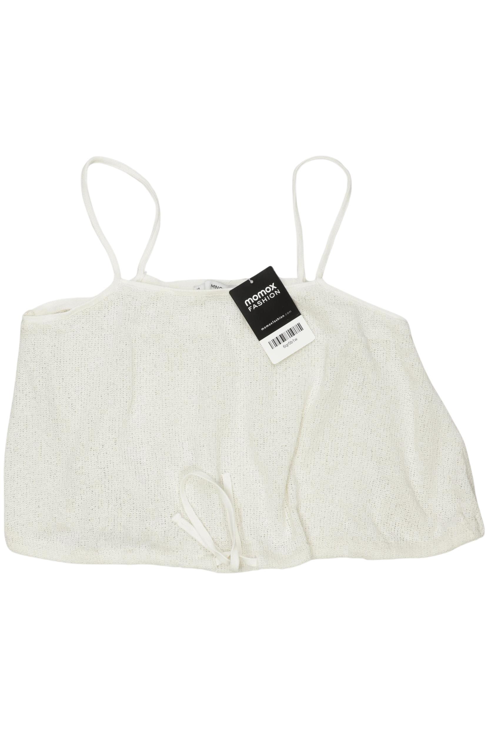 

Mango Damen Top, cremeweiß, Gr. 38