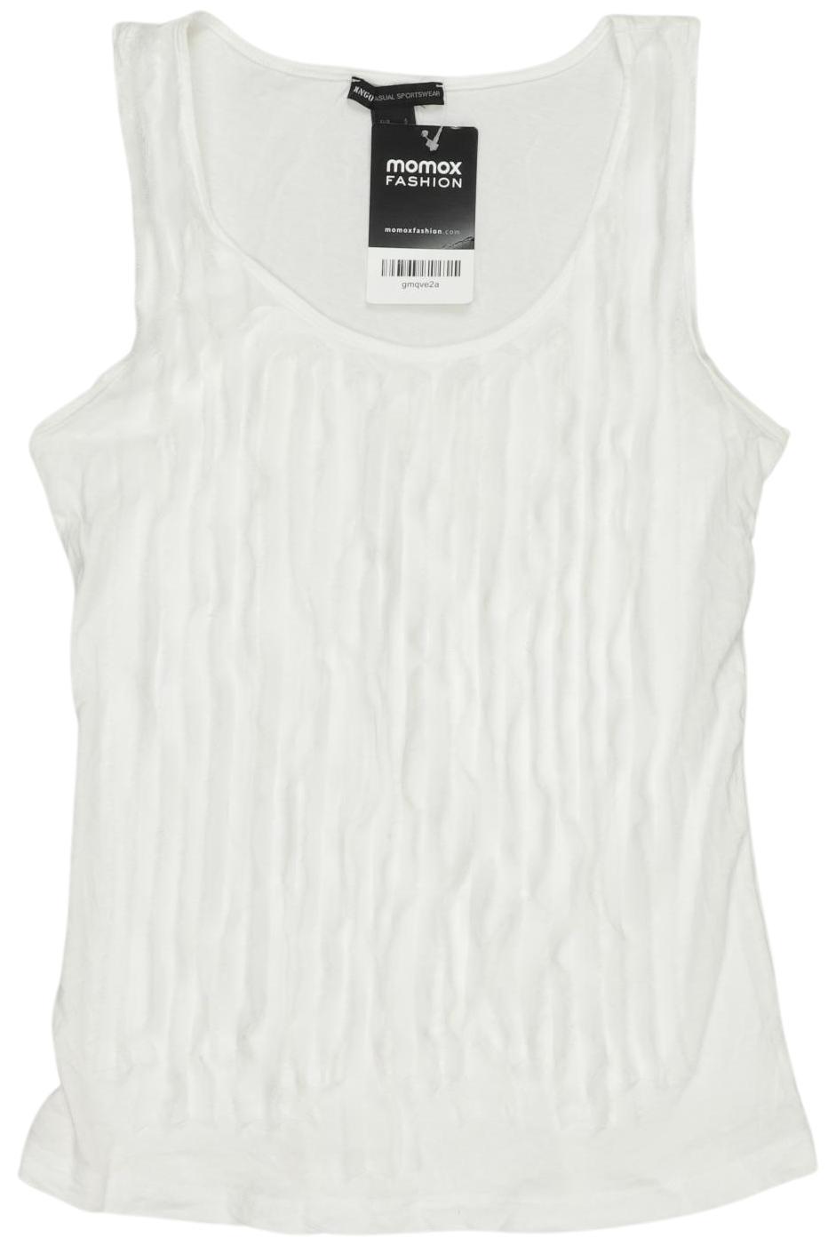 

Mango Damen Top, weiß, Gr. 36