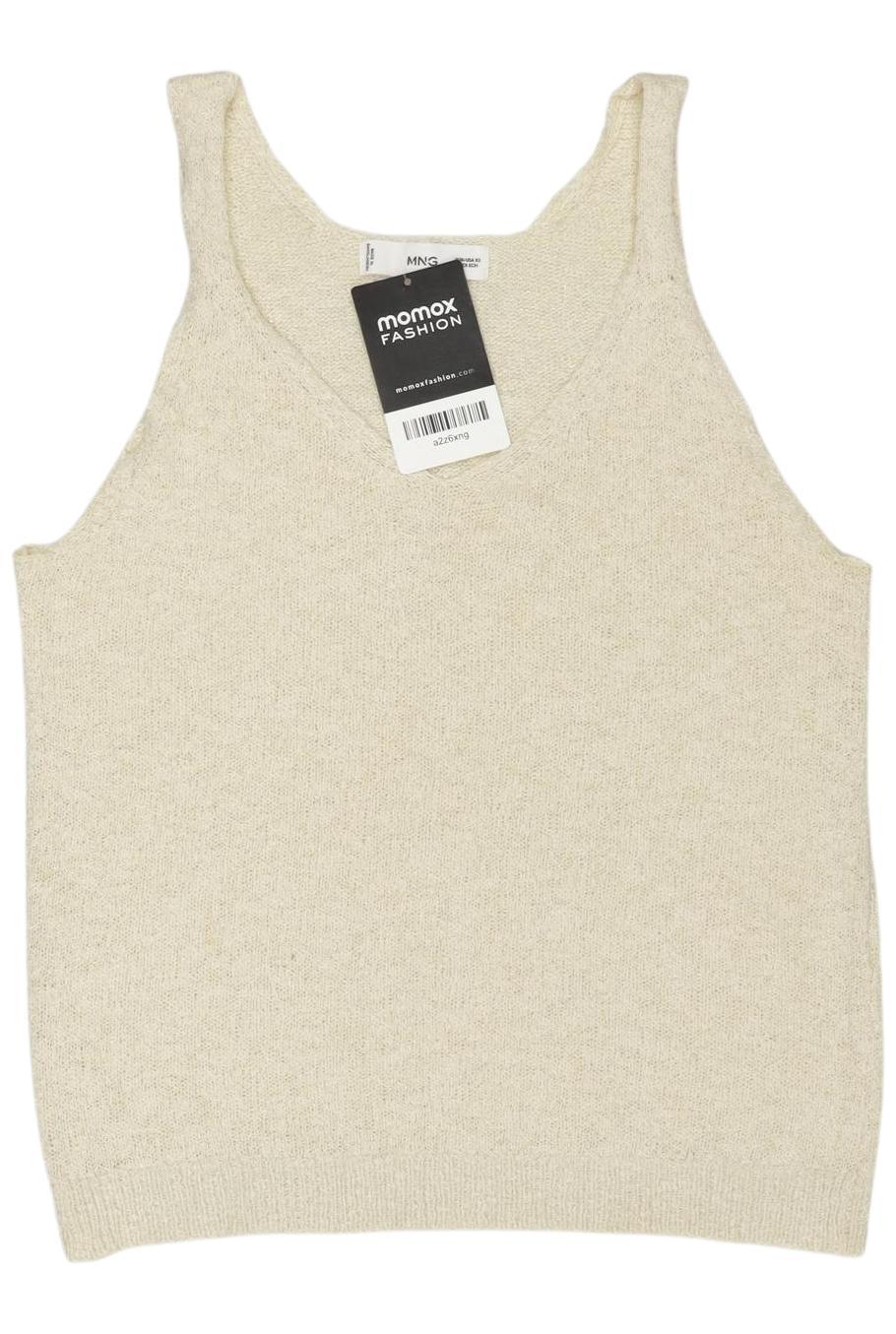 

Mango Damen Top, cremeweiß, Gr. 34