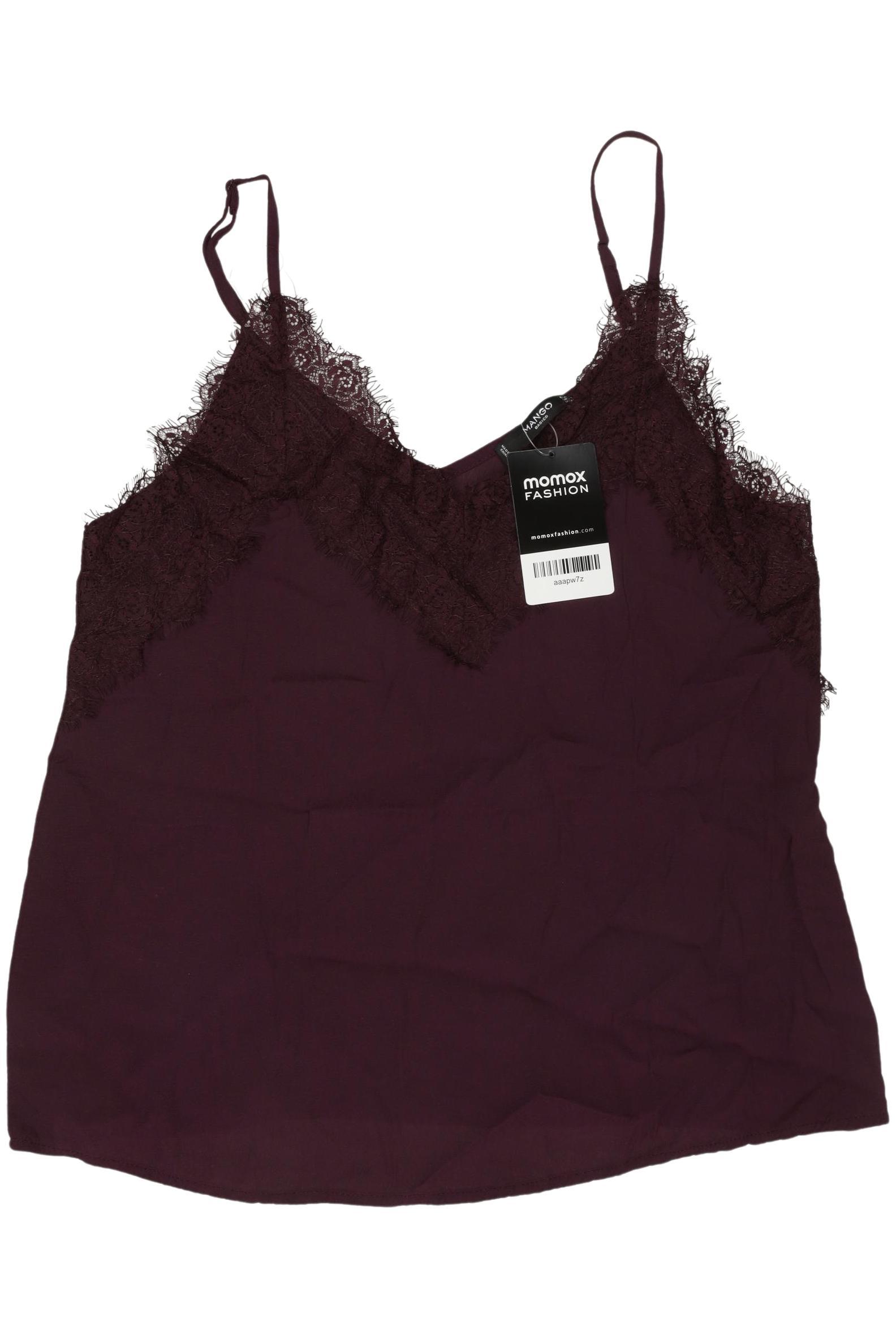 Thumbnail - Mango Damen Top, bordeaux, Gr. 38