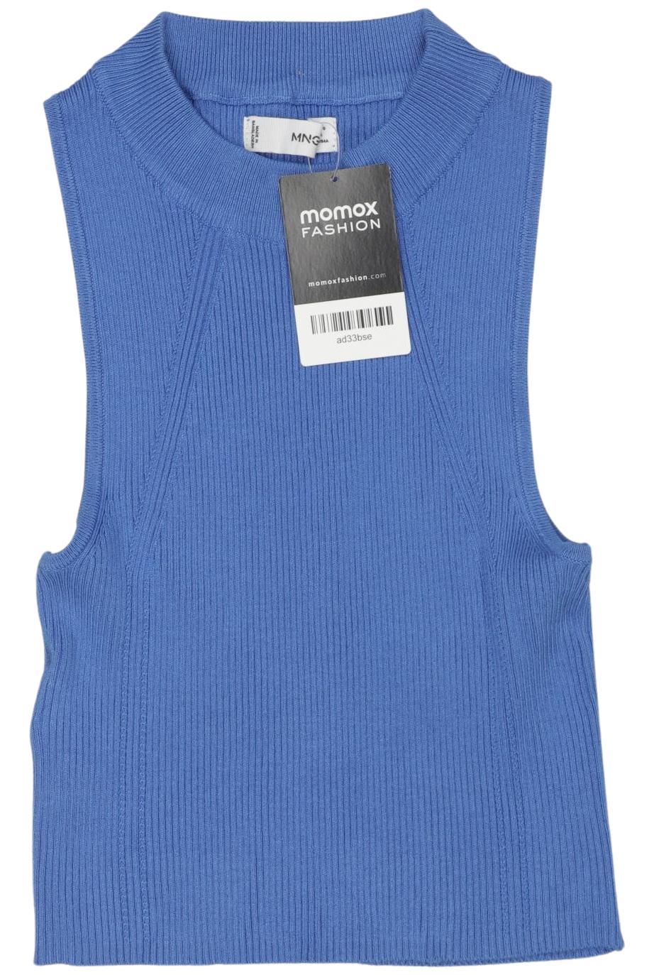 

Mango Damen Top, blau, Gr. 36