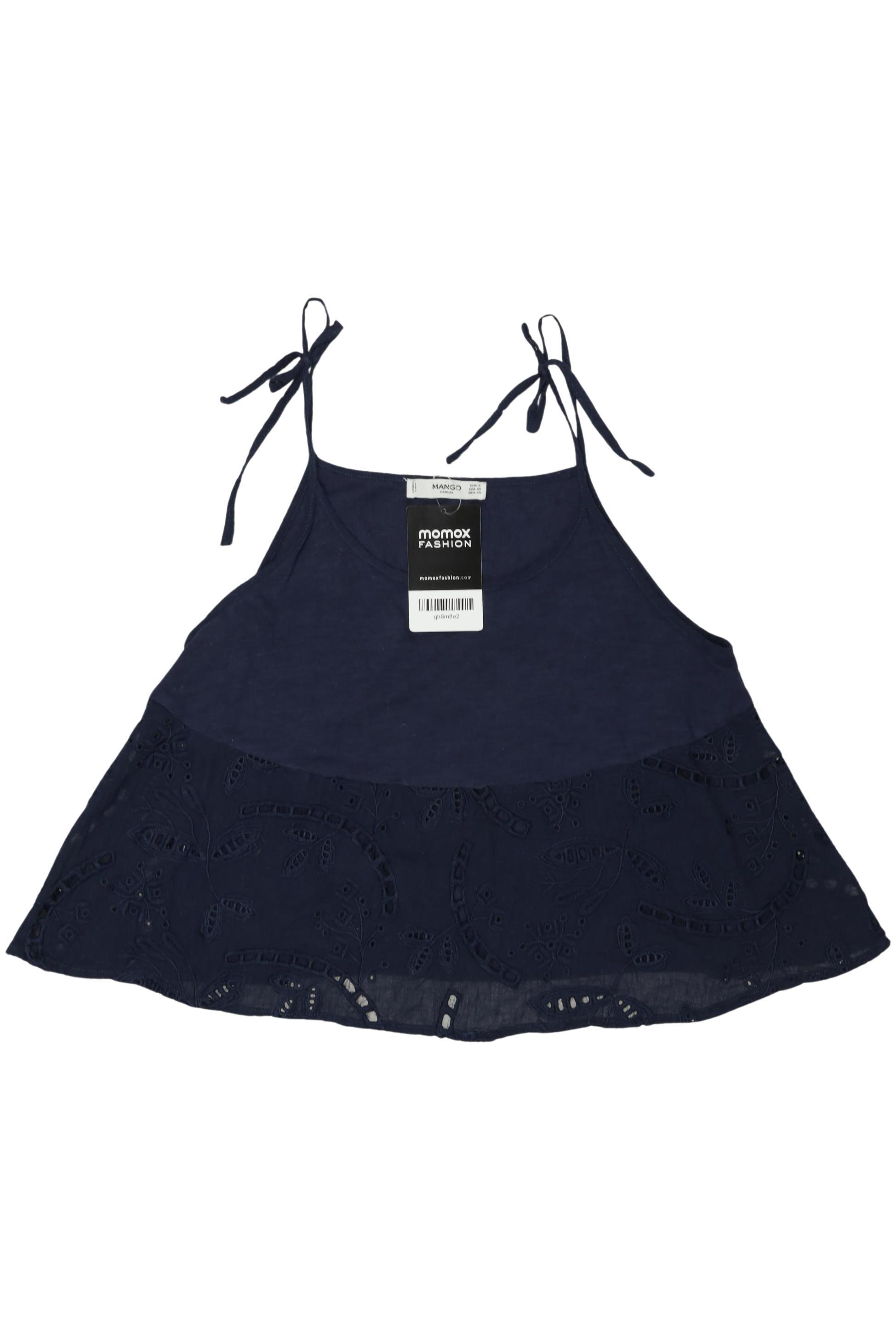 

Mango Damen Top, marineblau, Gr. 36