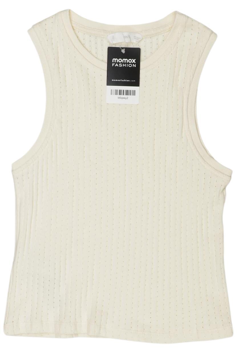 

Mango Damen Top, cremeweiß, Gr. 32