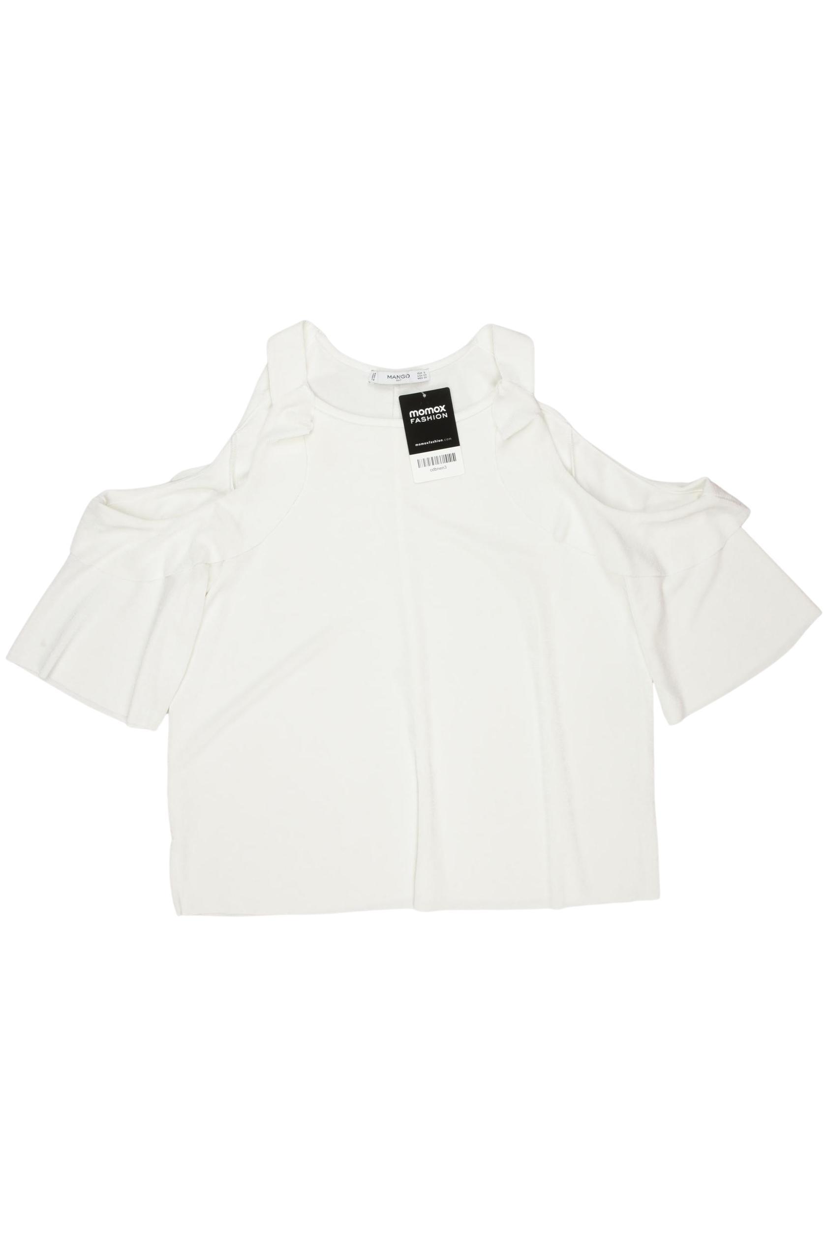 

Mango Damen Top, cremeweiß, Gr. 36
