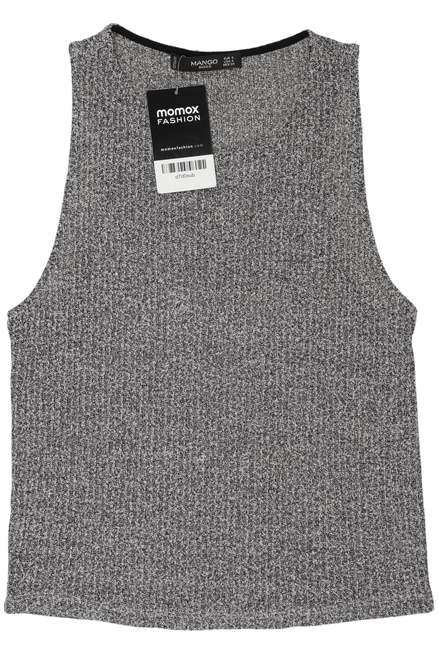 

Mango Damen Top, grau, Gr. 36