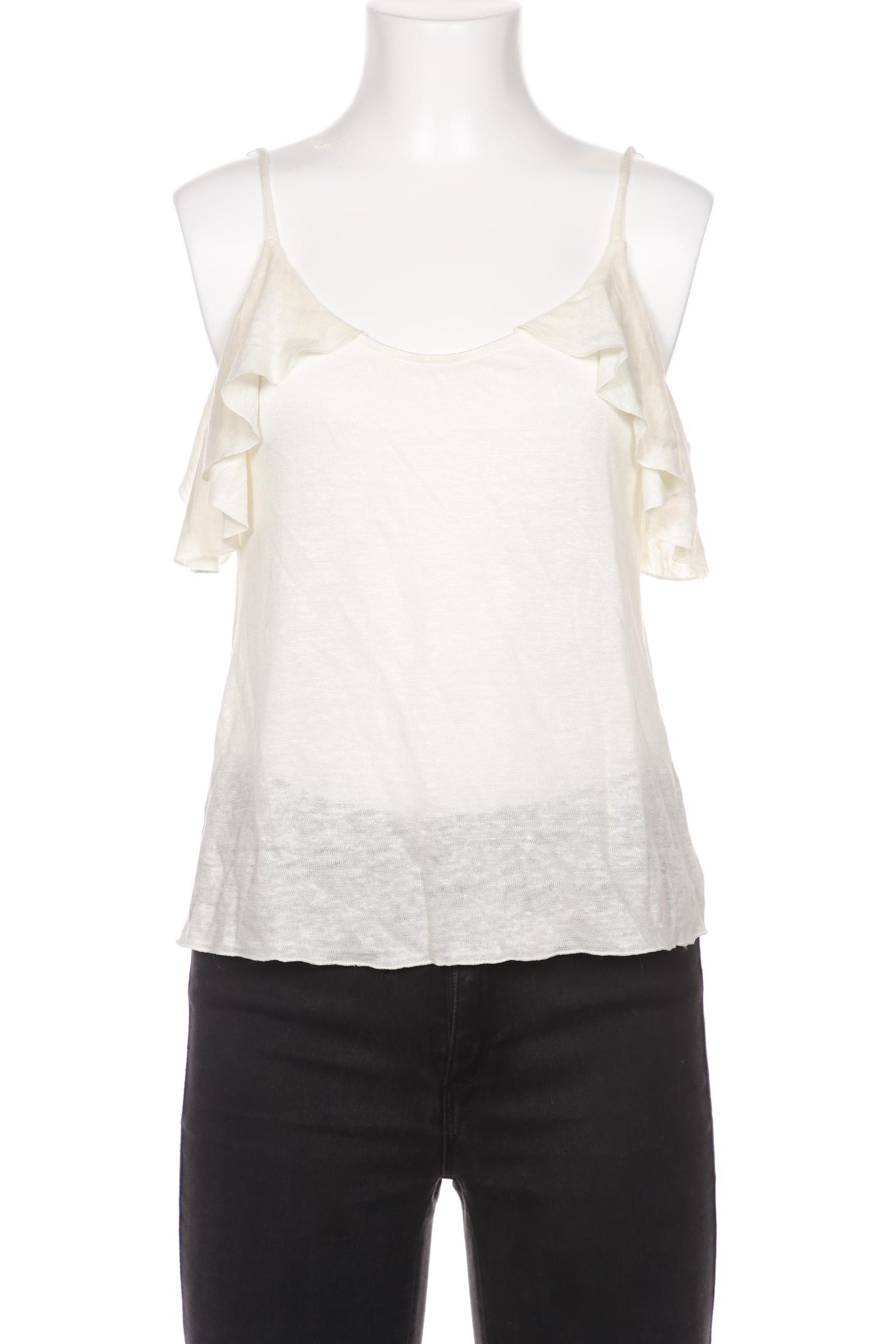 

Mango Damen Top, cremeweiß, Gr. 34