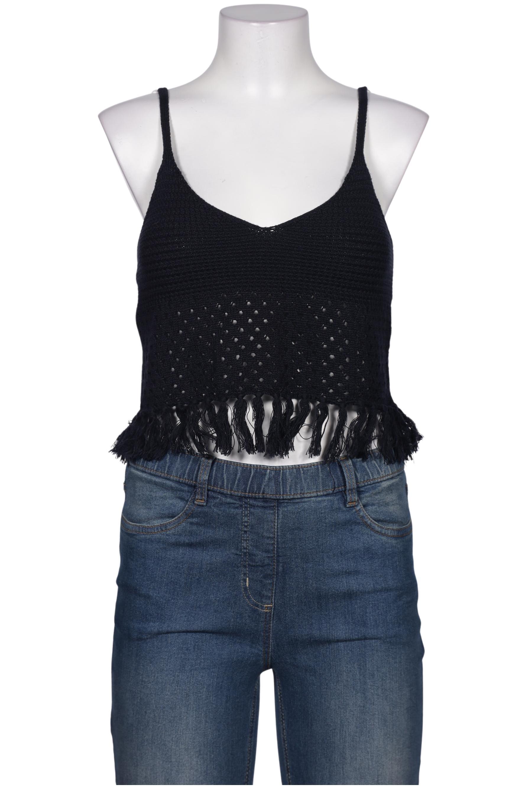 

Mango Damen Top, marineblau, Gr. 38