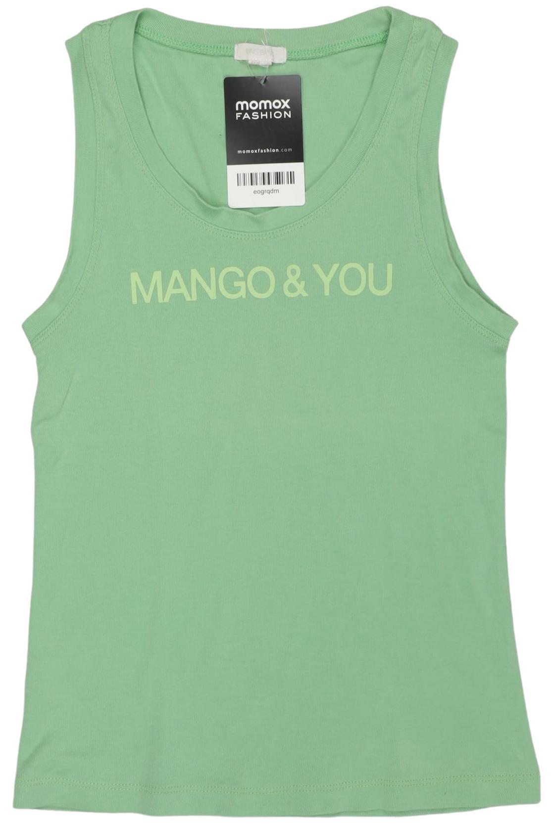 

Mango Damen Top, hellgrün, Gr. 36