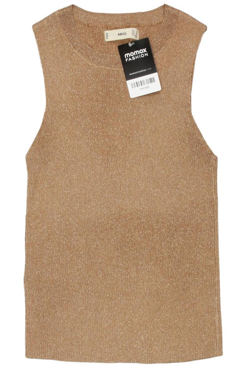 

Mango Damen Top, beige, Gr. 36