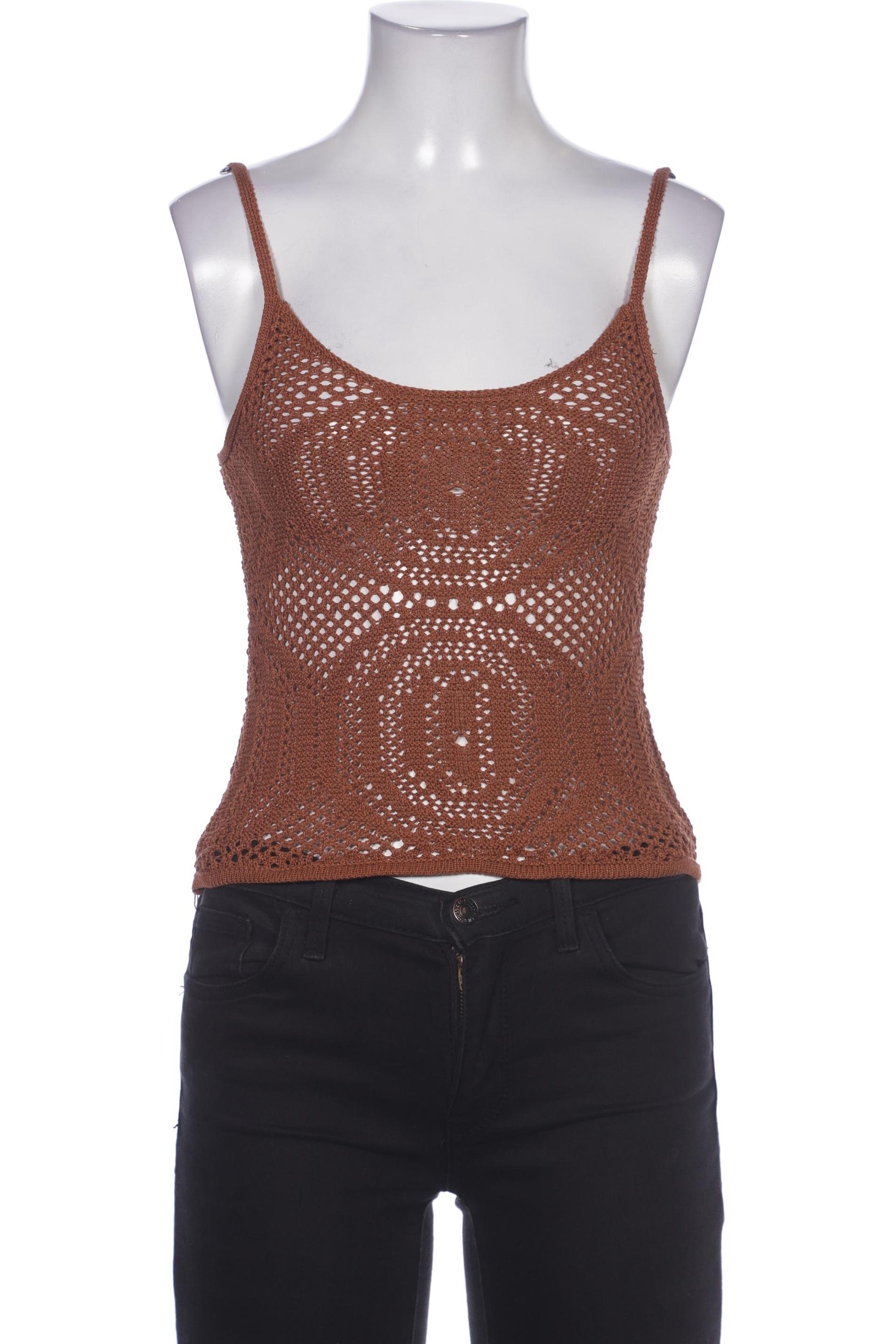 

Mango Damen Top, braun, Gr. 34