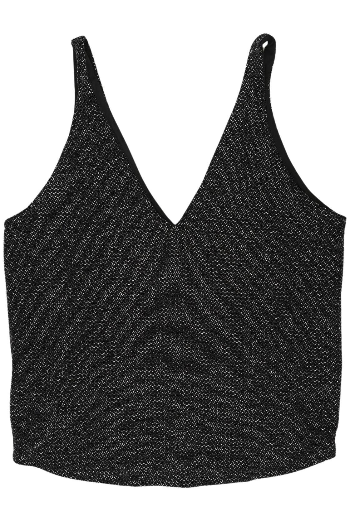 

Mango Damen Top, schwarz, Gr. 38