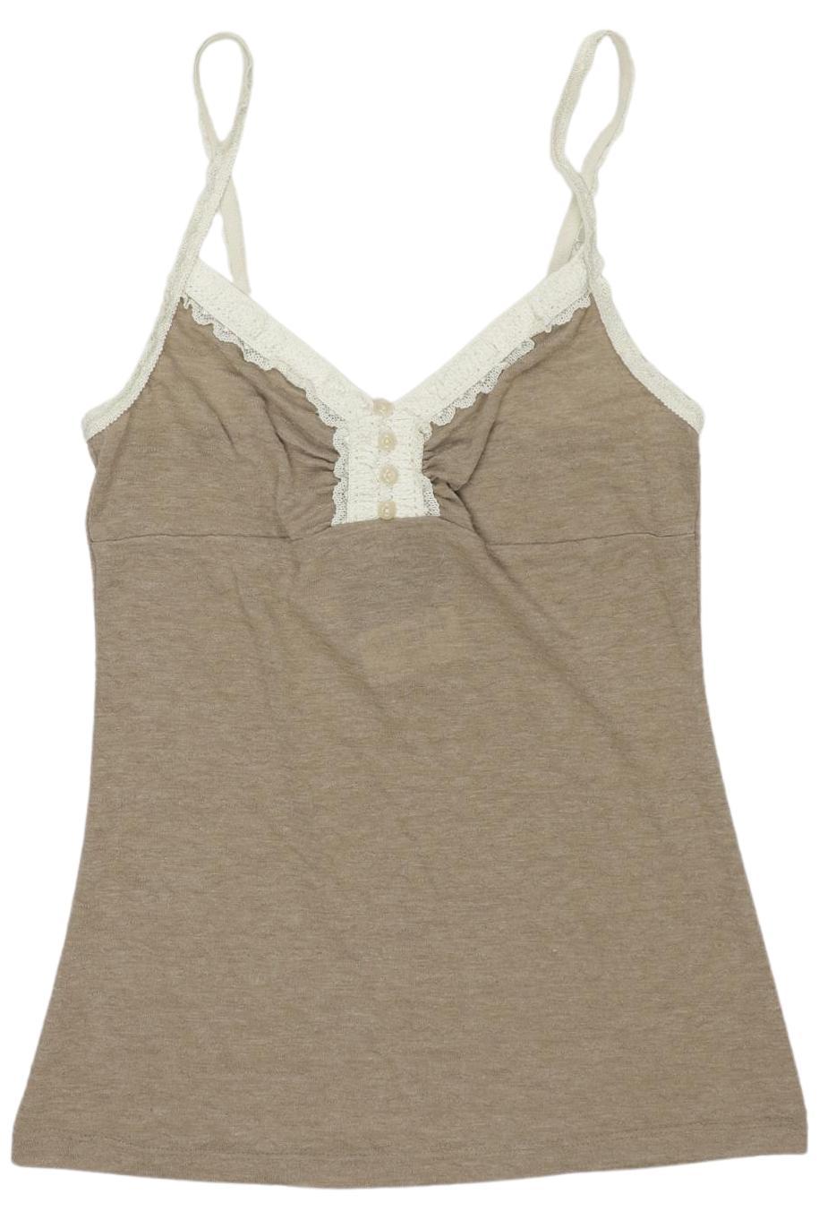 

Mango Damen Top, beige, Gr. 36