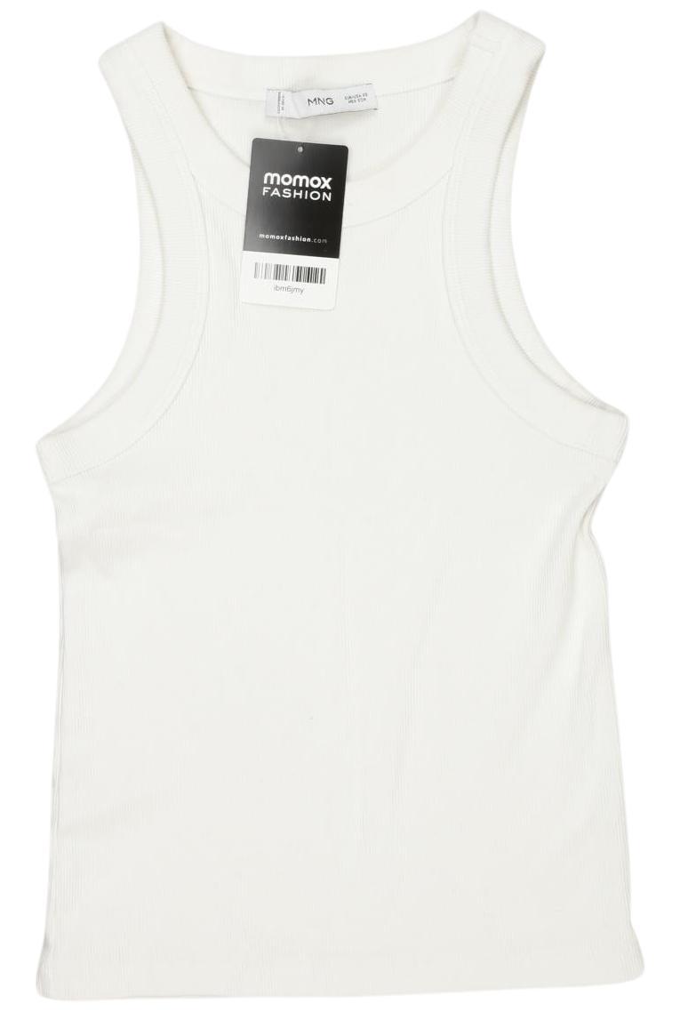

Mango Damen Top, weiß, Gr. 34