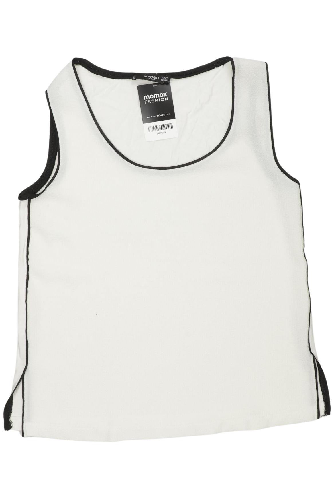 

Mango Damen Top, weiß, Gr. 34