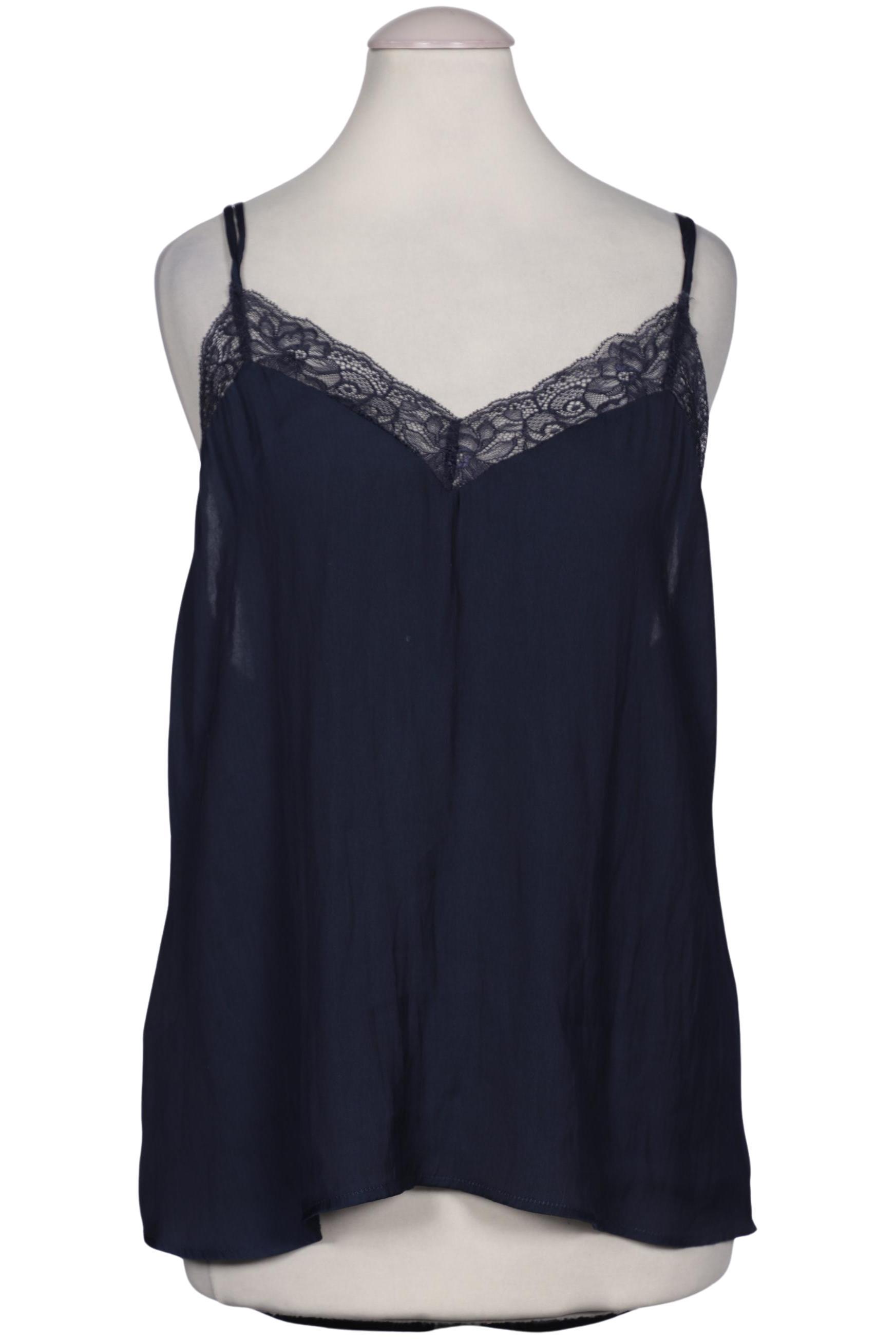 

Mango Damen Top, marineblau, Gr. 34