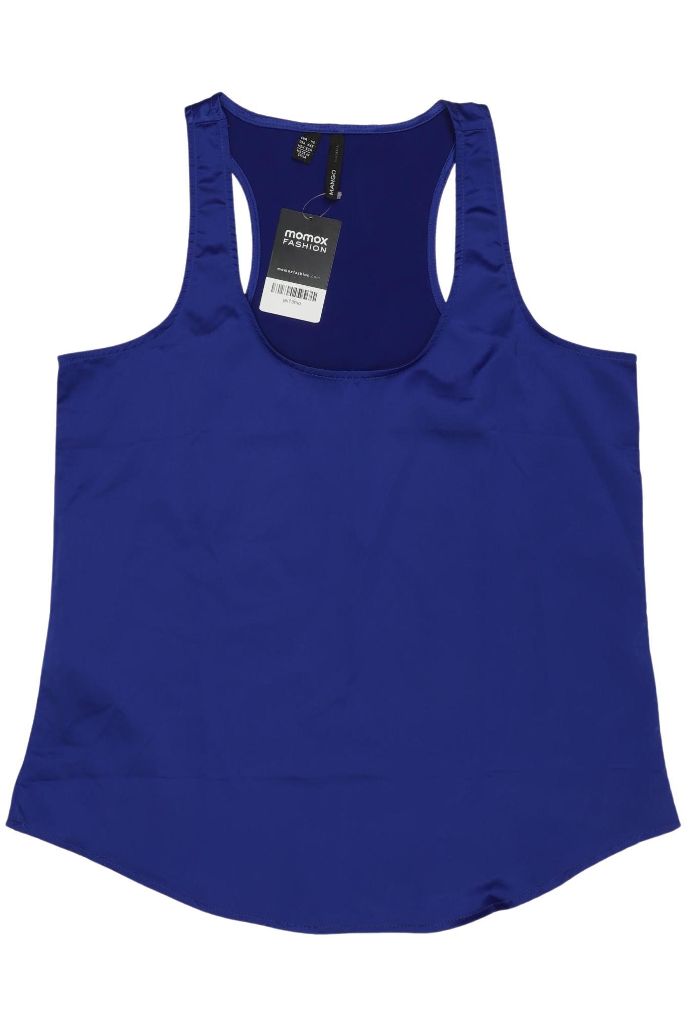 

Mango Damen Top, blau, Gr. 34