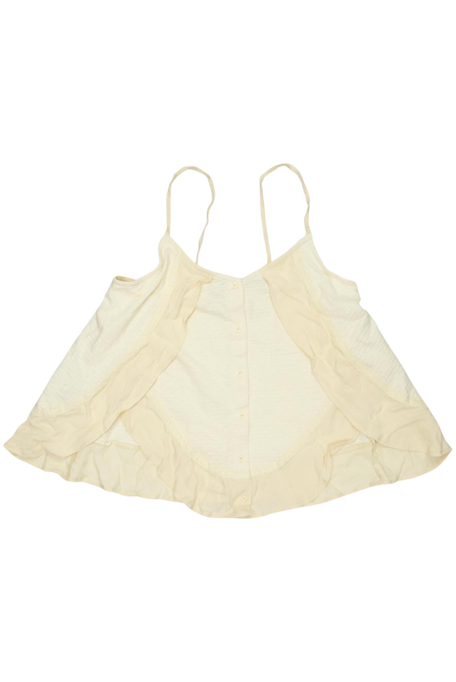 

Mango Damen Top, cremeweiß, Gr. 36