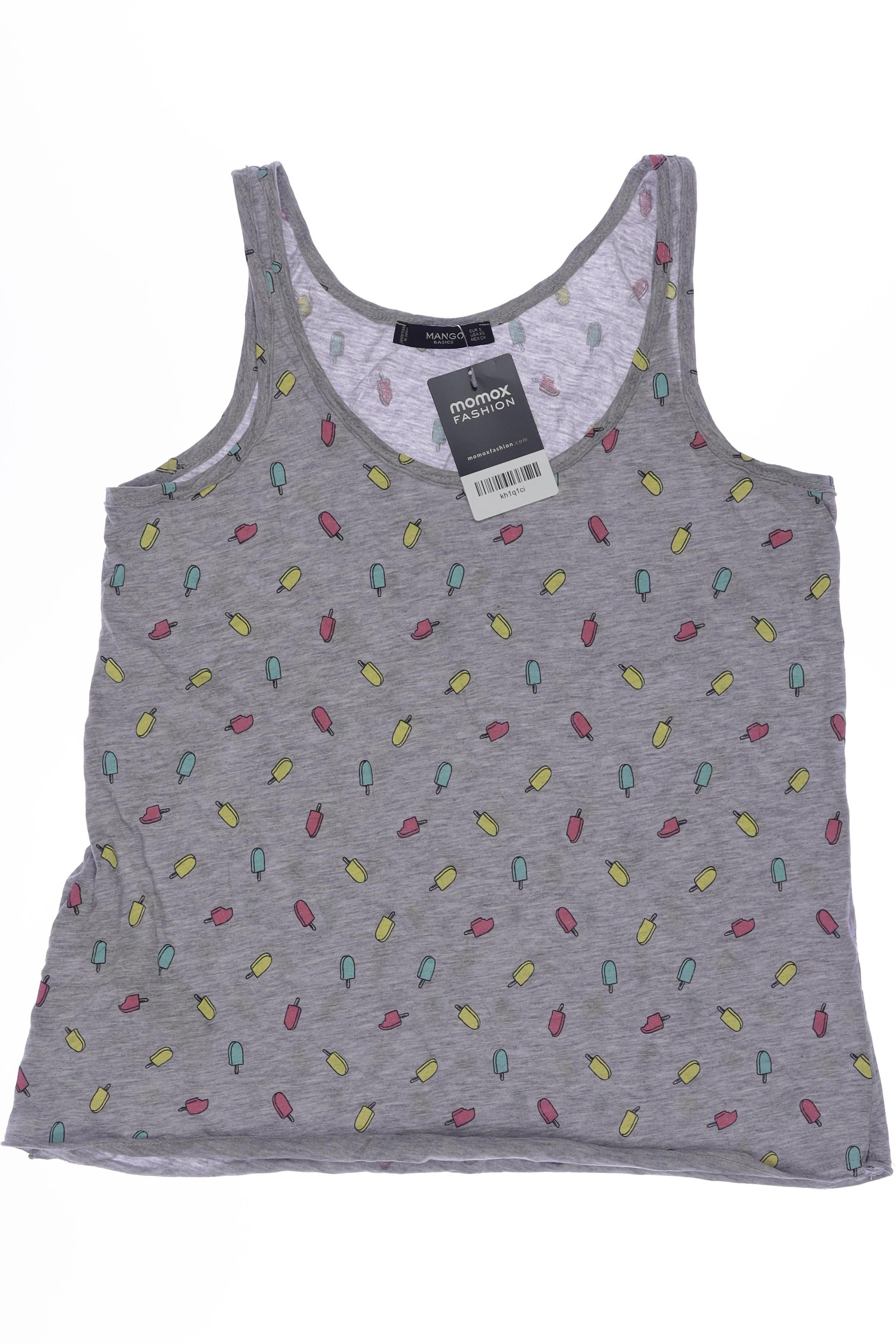 

Mango Damen Top, grau, Gr. 36