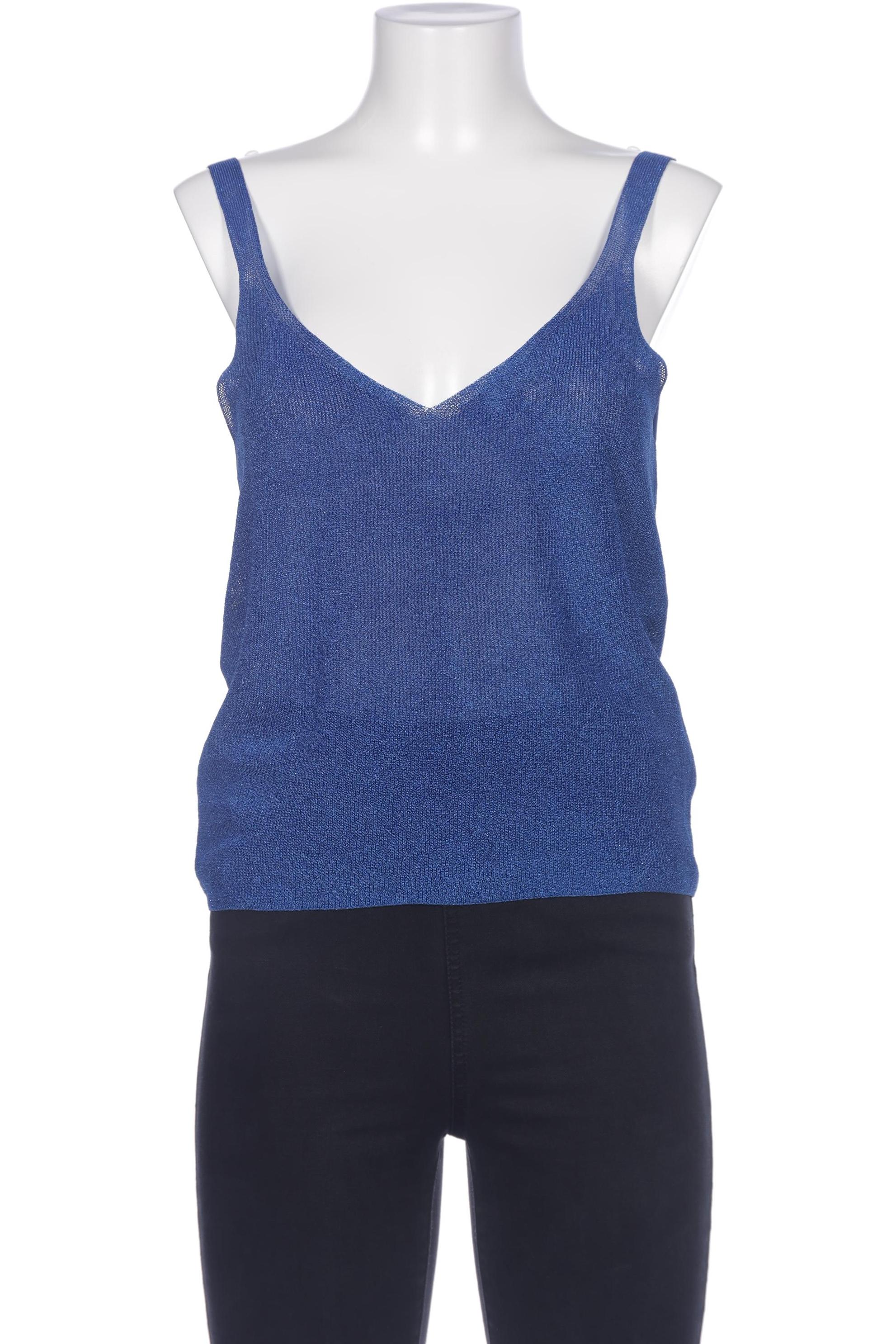 

Mango Damen Top, blau, Gr. 42