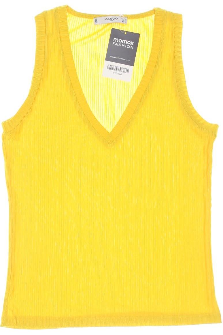 

Mango Damen Top, gelb, Gr. 36