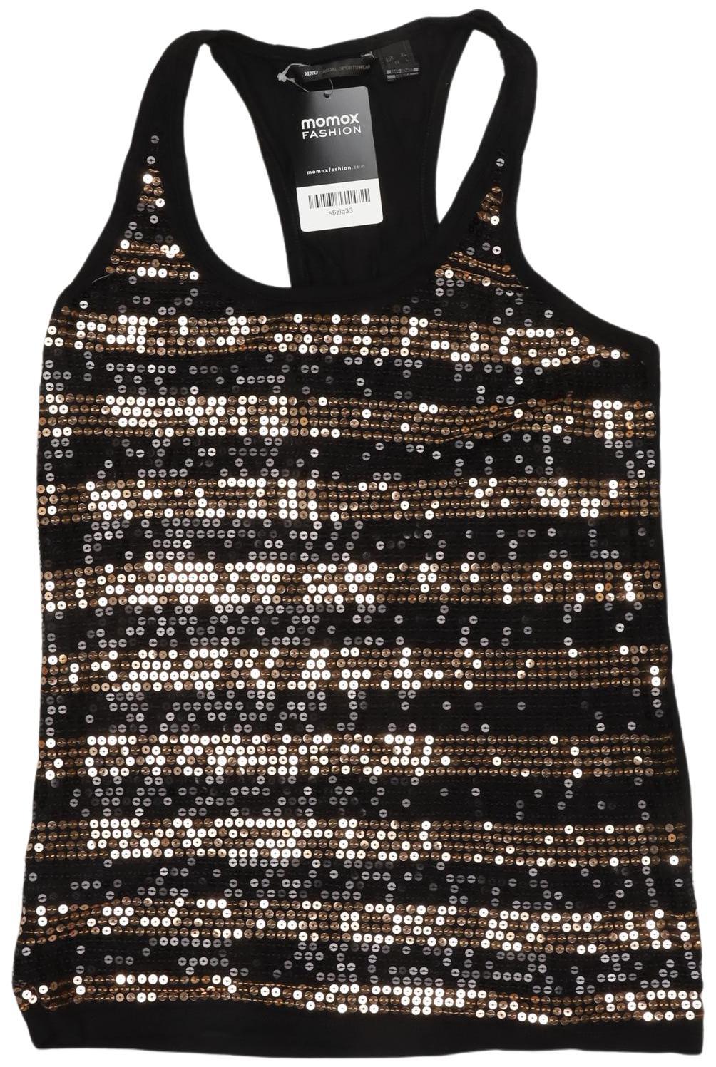 

Mango Damen Top, schwarz, Gr. 44