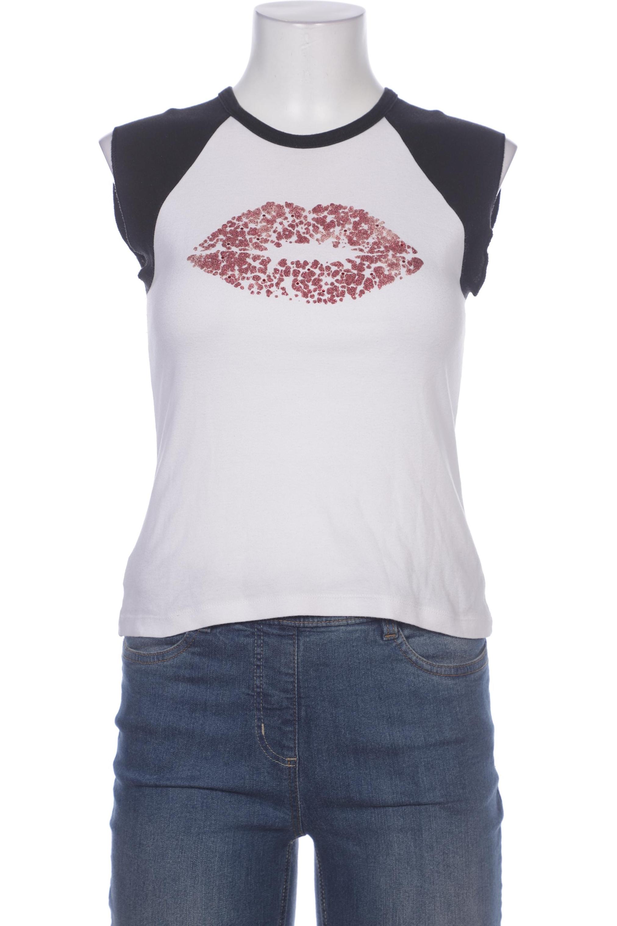 

Mango Damen Top, weiß, Gr. 36