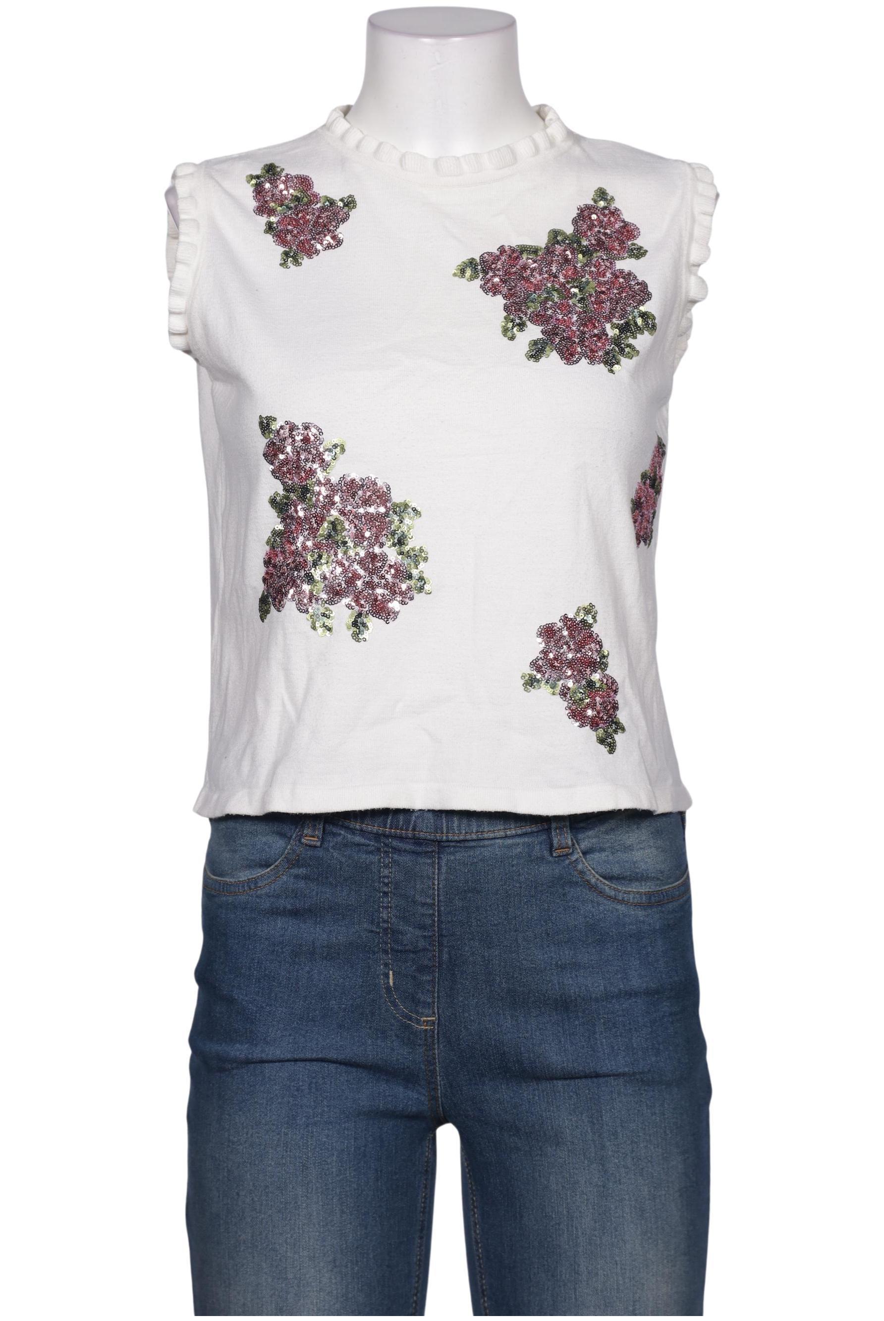 

Mango Damen Top, cremeweiß, Gr. 38
