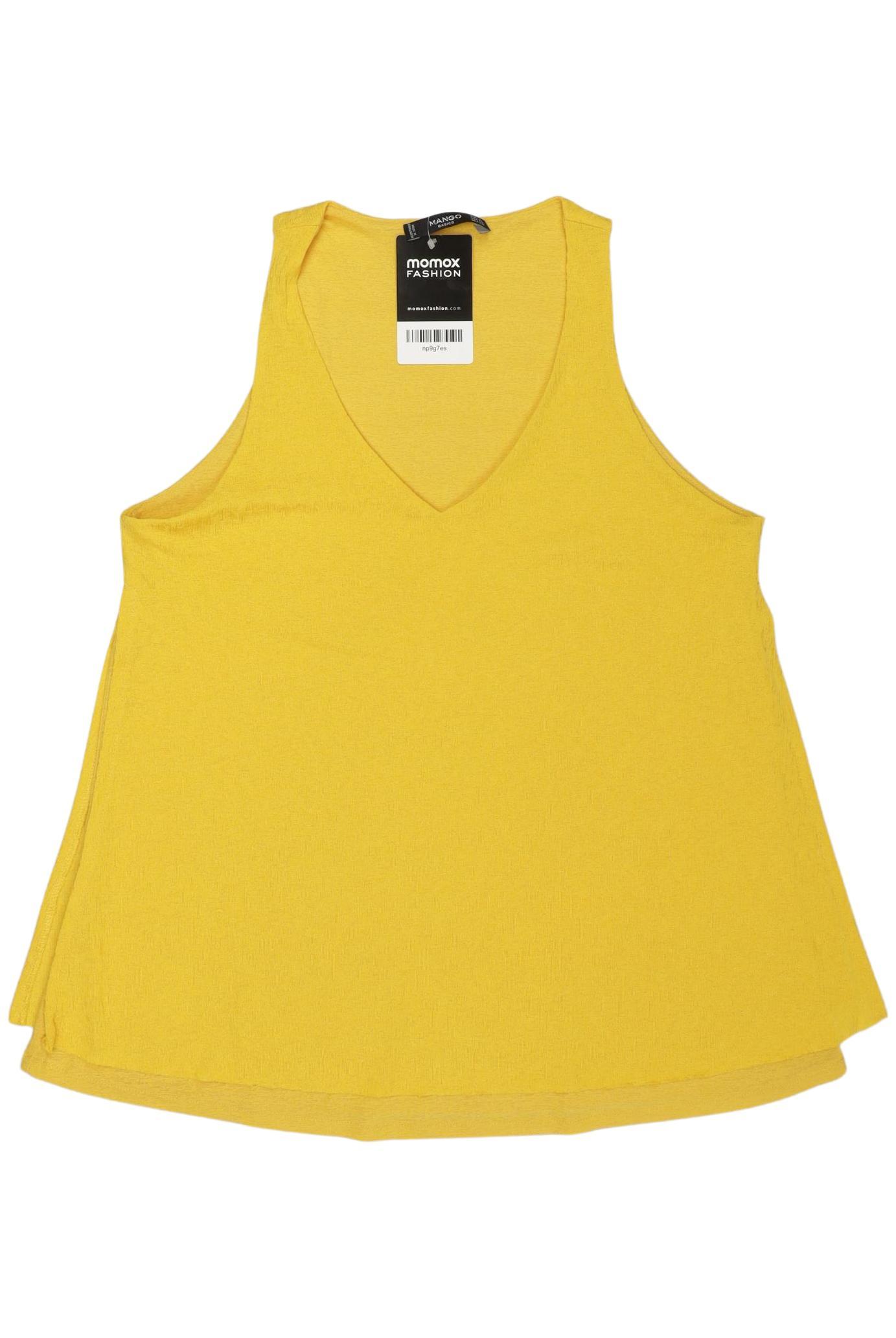 

Mango Damen Top, gelb, Gr. 36