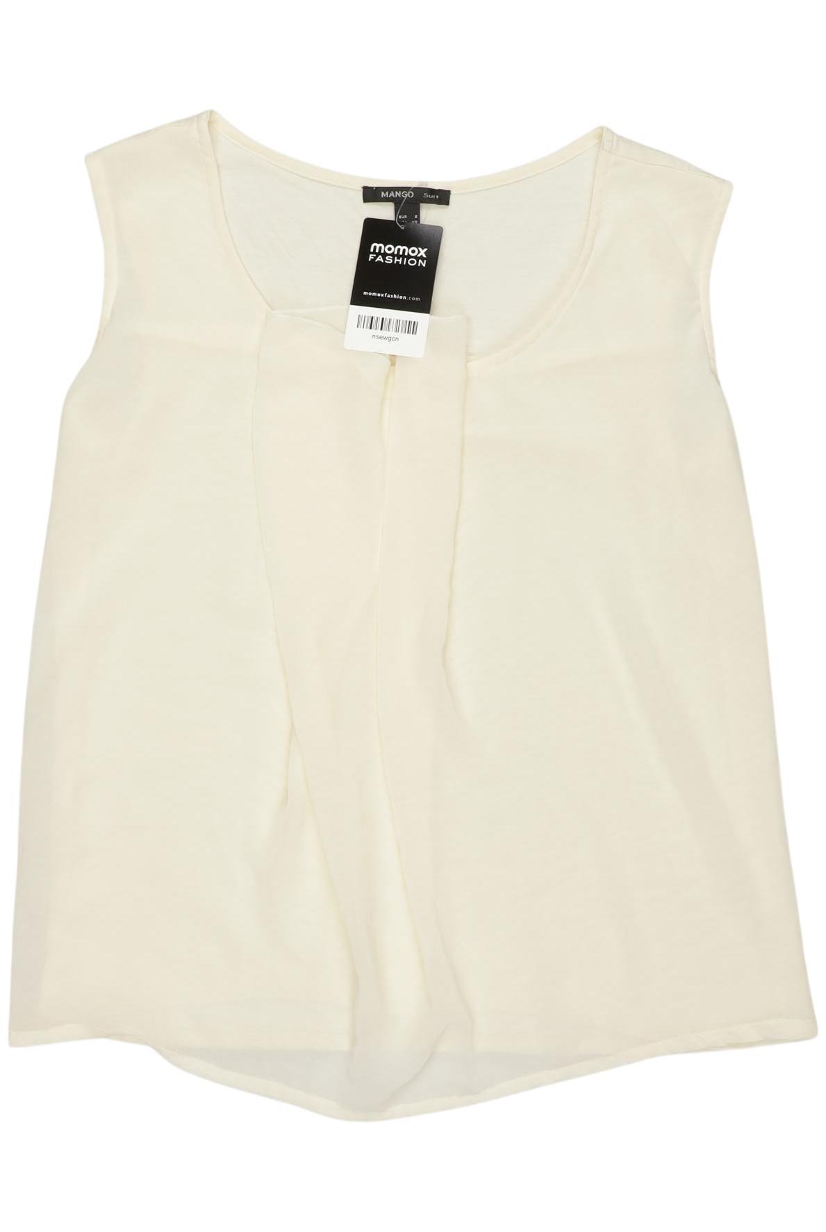 

Mango Damen Top, cremeweiß, Gr. 36