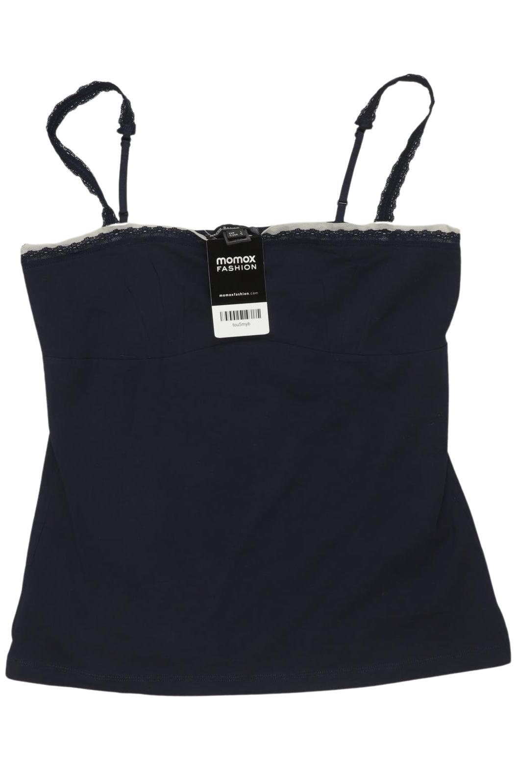 

Mango Damen Top, marineblau, Gr. 42
