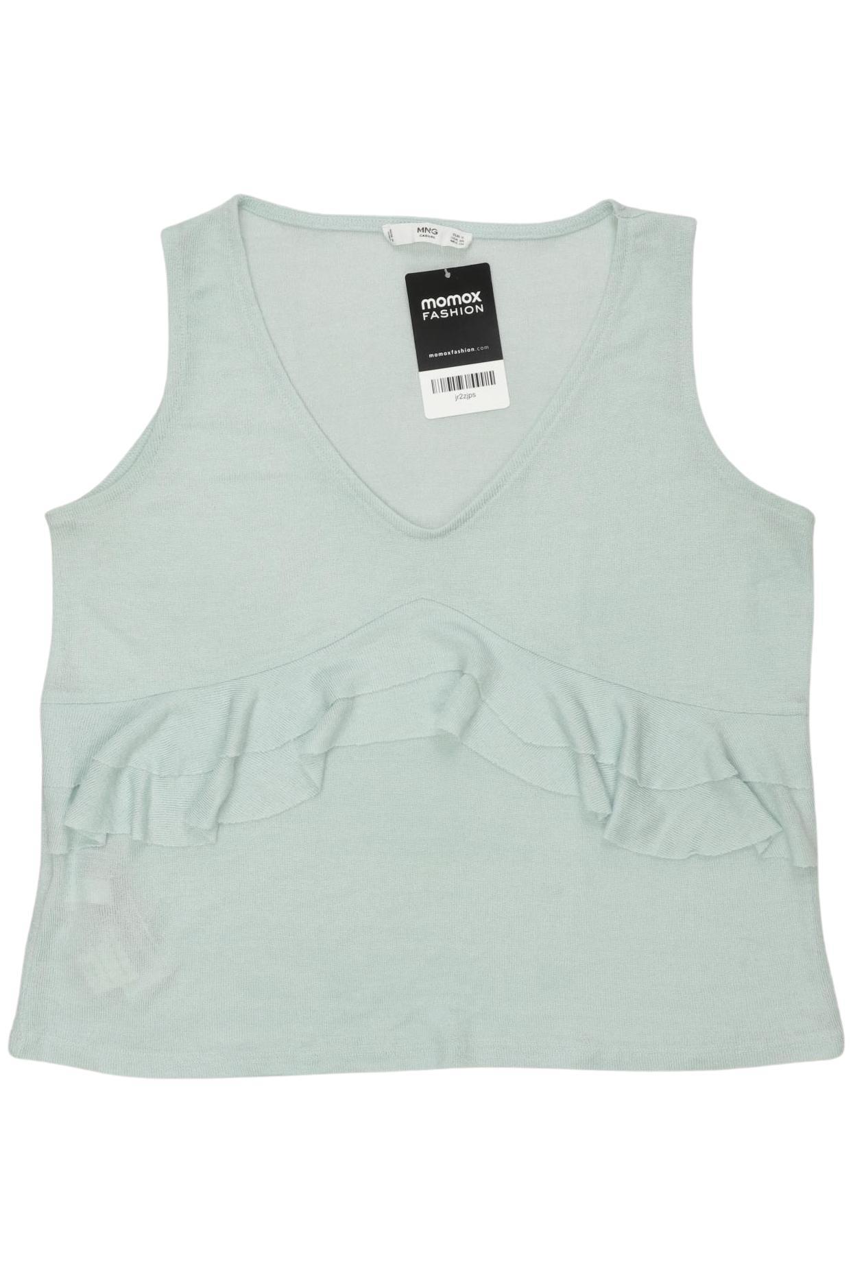 

Mango Damen Top, hellgrün, Gr. 36