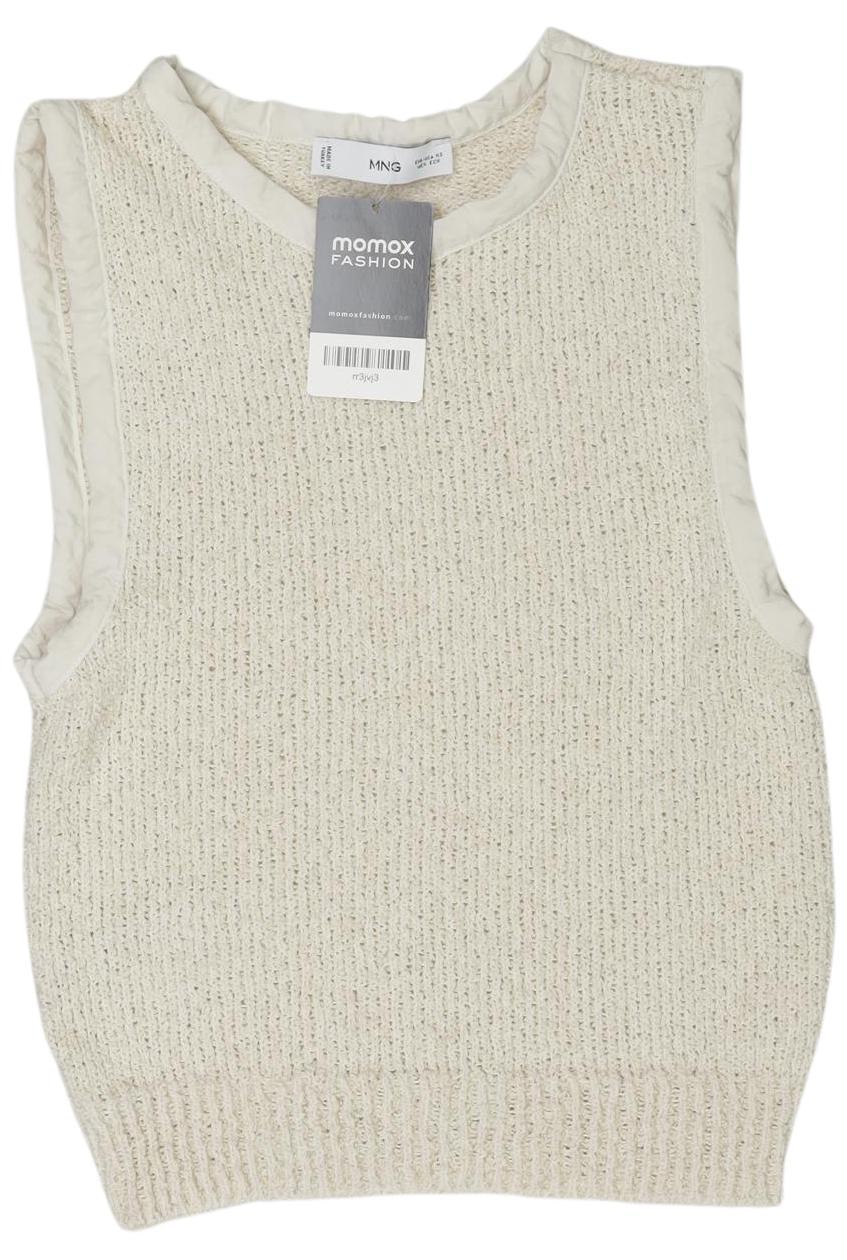 

Mango Damen Top, cremeweiß, Gr. 34