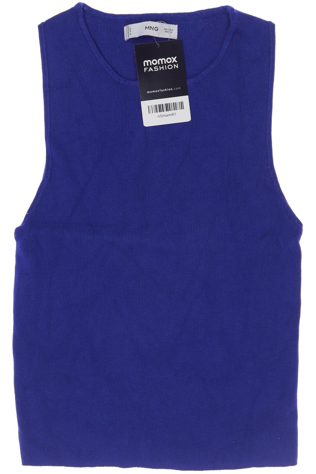 

Mango Damen Top, blau, Gr. 36