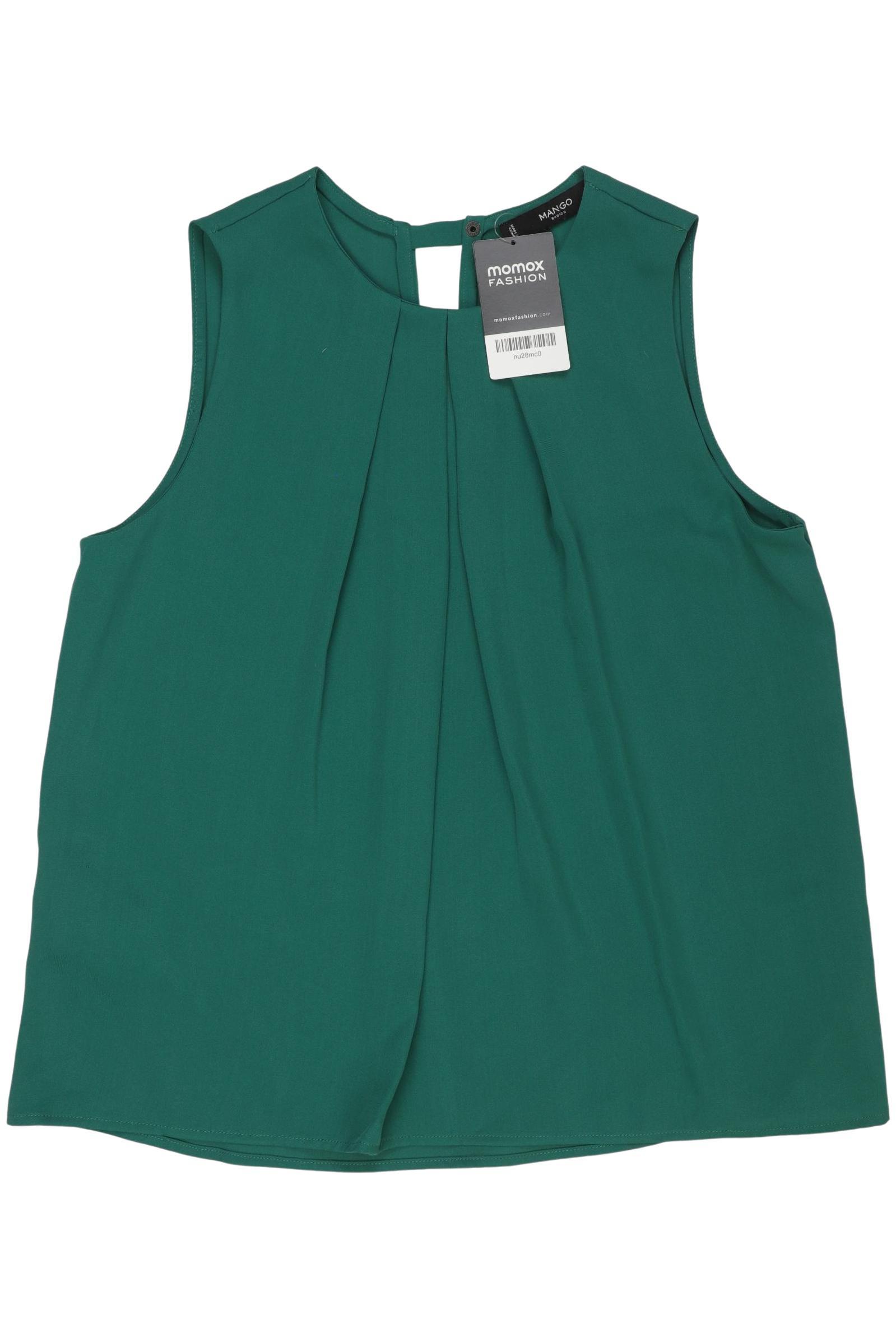 

Mango Damen Top, grün, Gr. 36
