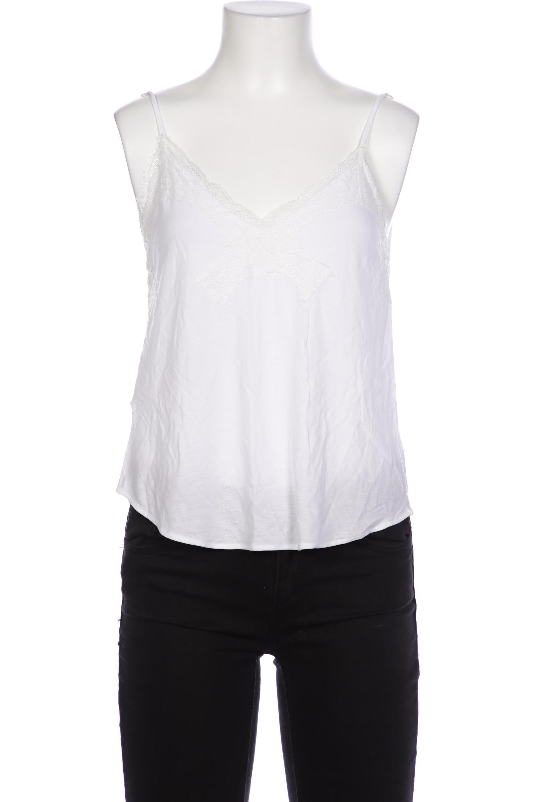 

Mango Damen Top, weiß, Gr. 36