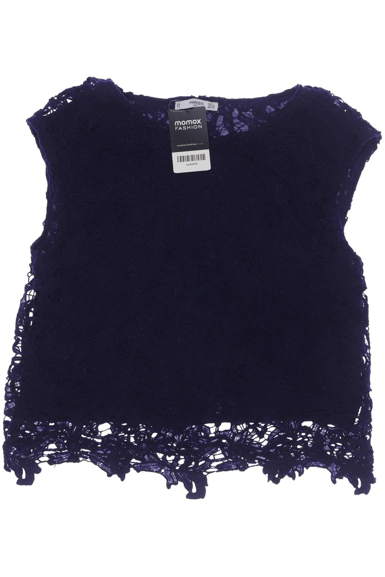 

Mango Damen Top, marineblau, Gr. 36