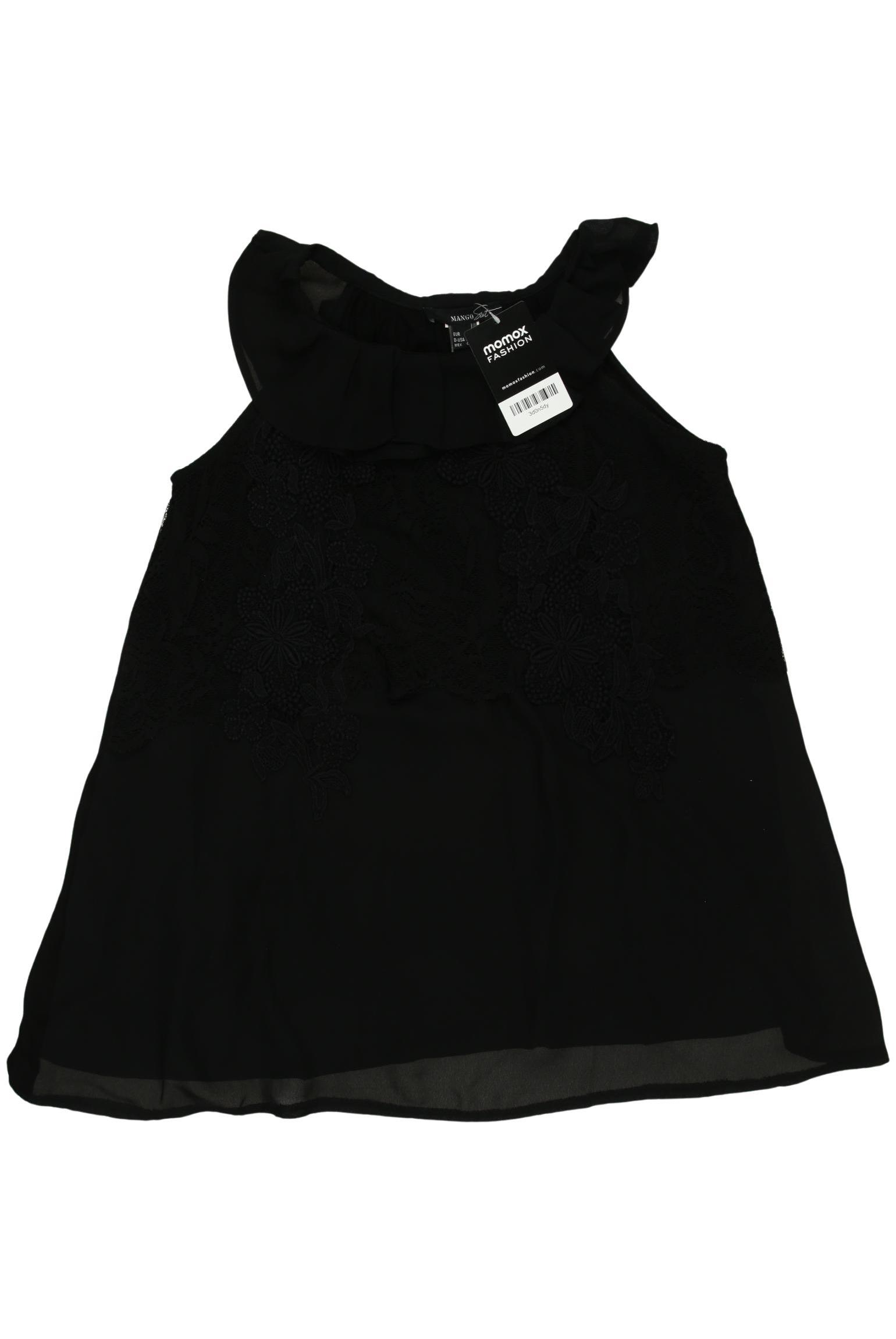 

Mango Damen Top, schwarz, Gr. 36