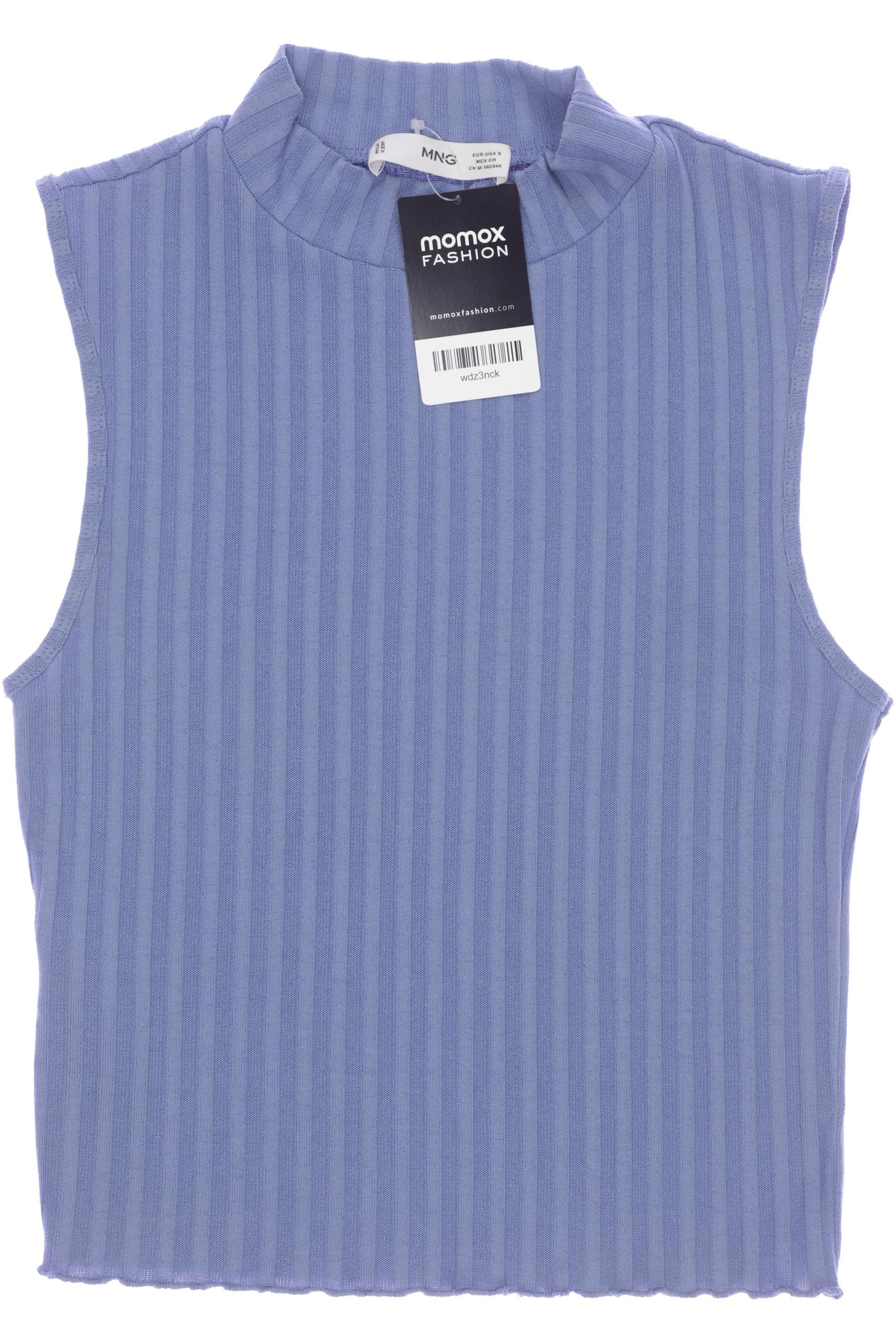 

Mango Damen Top, blau, Gr. 36