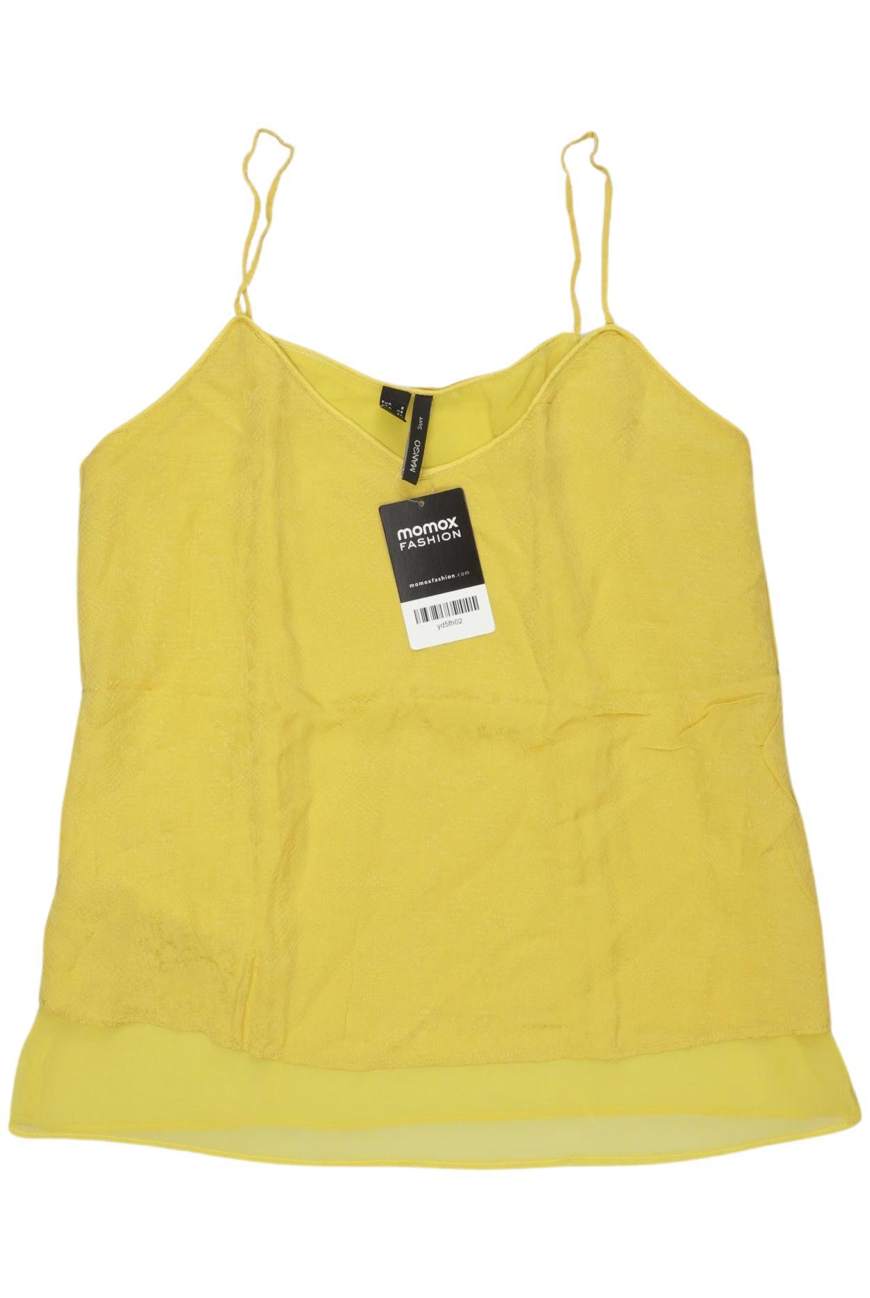 

Mango Damen Top, gelb, Gr. 36