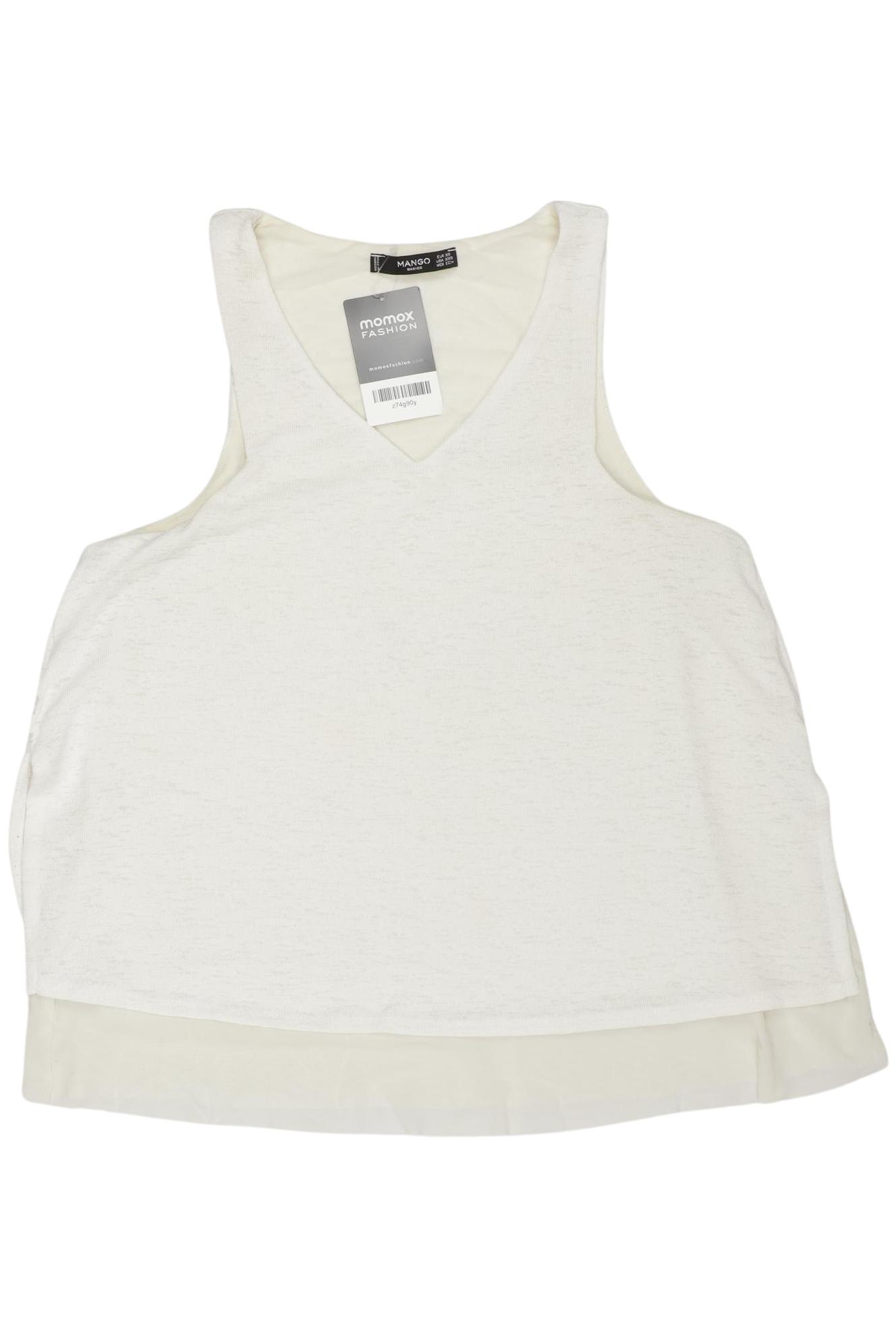 

Mango Damen Top, cremeweiß, Gr. 34