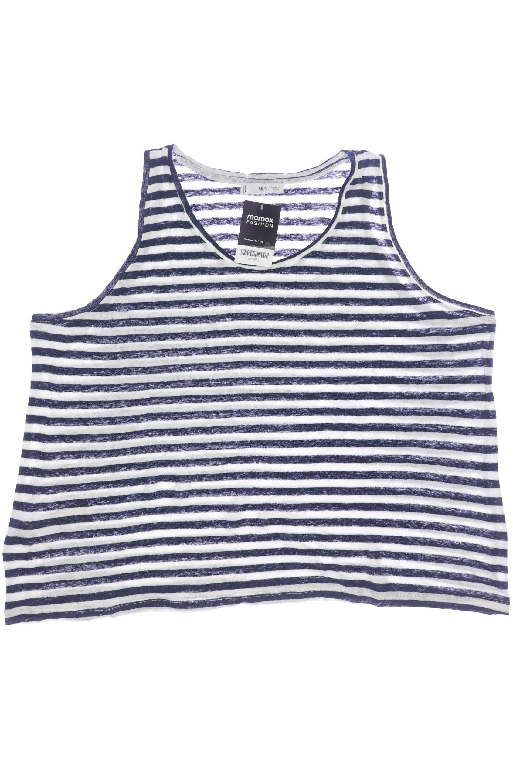 

Mango Damen Top, marineblau, Gr. 48